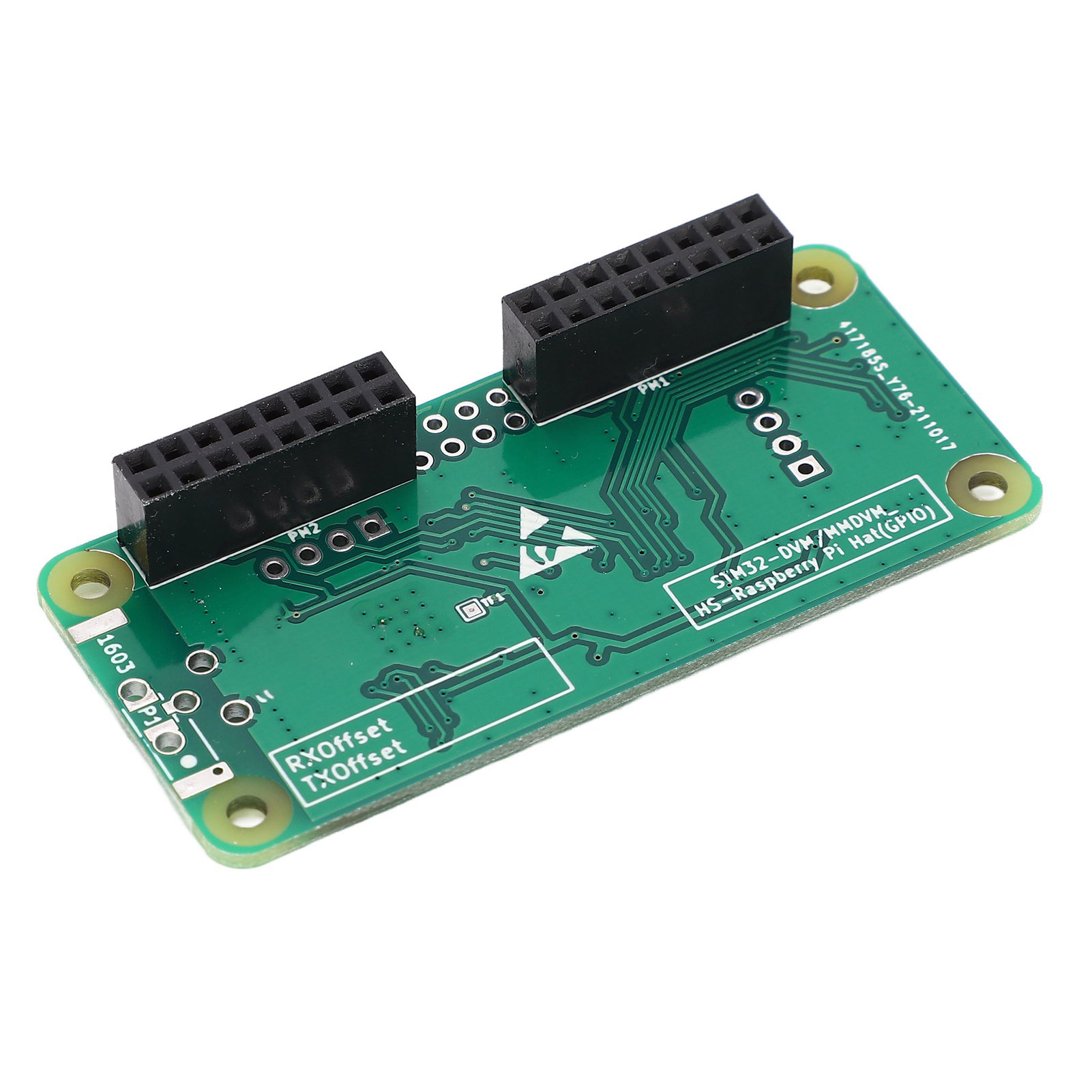 Simplex Mmdvm Hotspot-modul-modem-leiterplatte Mit Integrierter Antenne Für Diy-amateurfunkprojekte