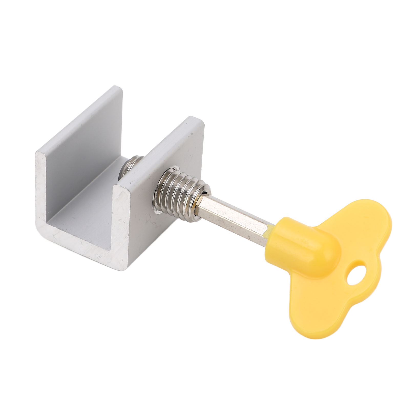 4-teiliges Schiebefensterschloss, Türstopper Aus Aluminiumlegierung Mit Schlüssel, Kindersicherung, Schiebestopper, Verstellbarer Riegel