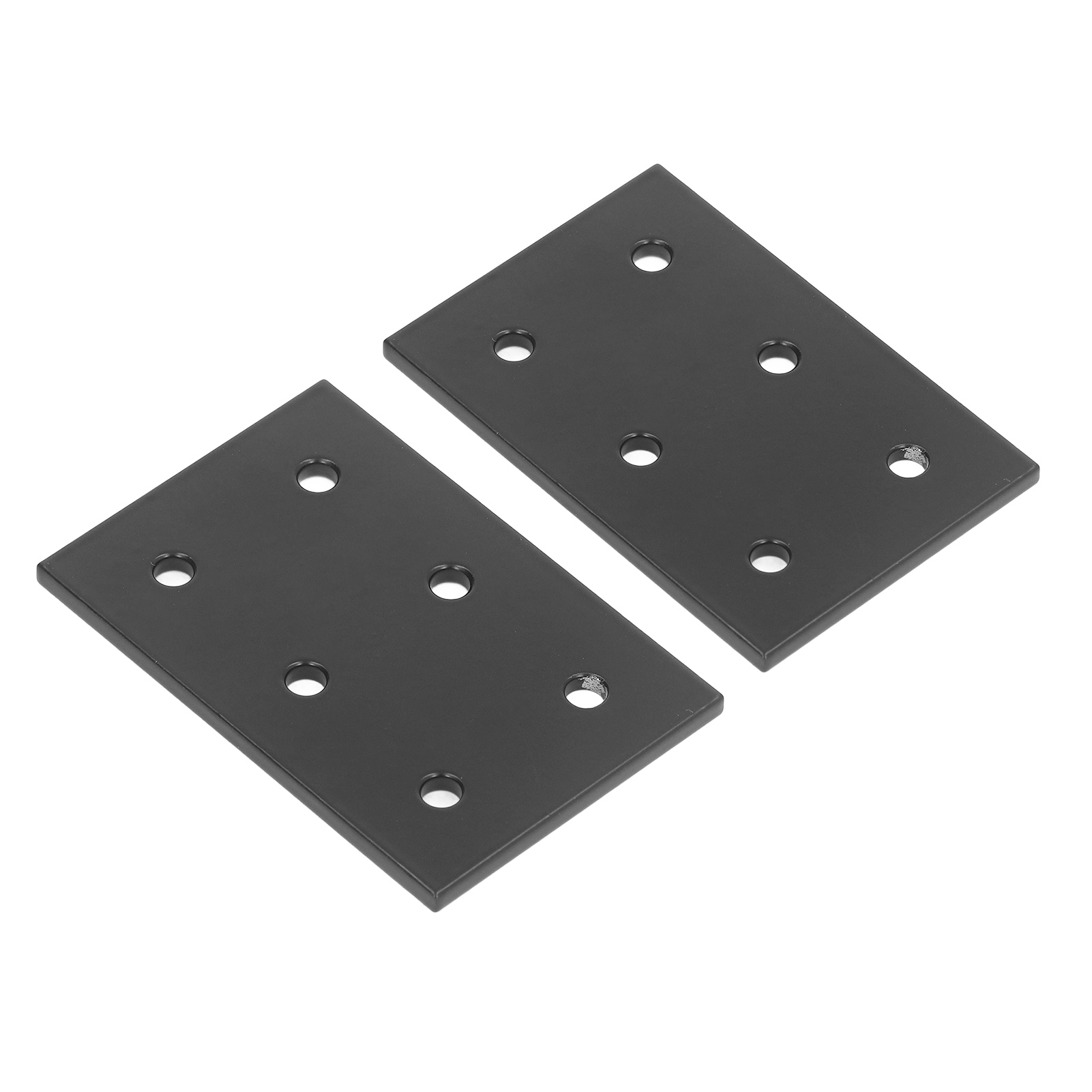2-teiliger, Rostfreier Flachverbinder Aus Aluminiumlegierung Mit 6 Löchern Für Maschinen Und Möbel 6060