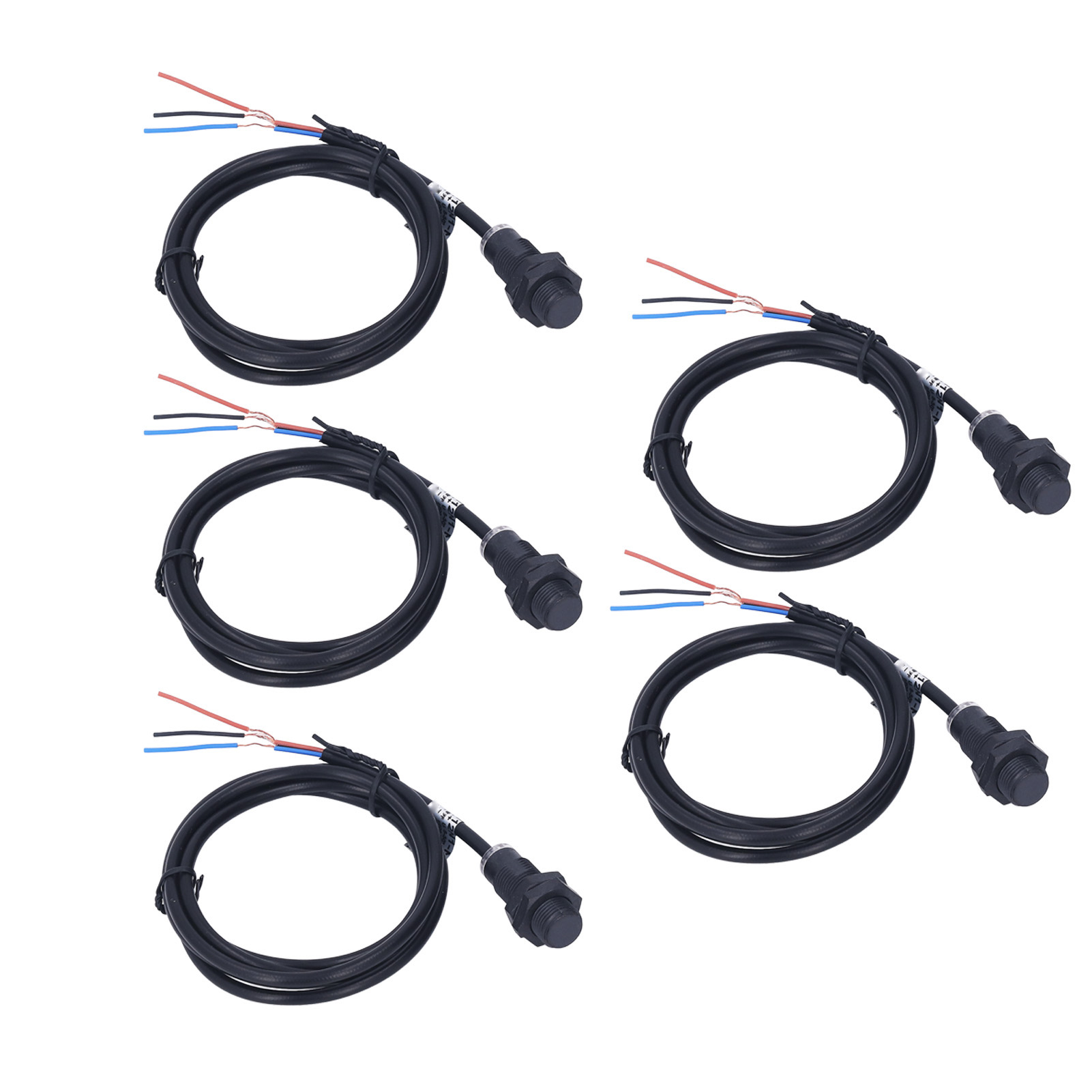 10-mm-npn-hall-effekt-sensor, 5 Stück, Normalerweise Offener Kontakt, Dc 5–30 V Näherungsschalter, Magnetdetektor