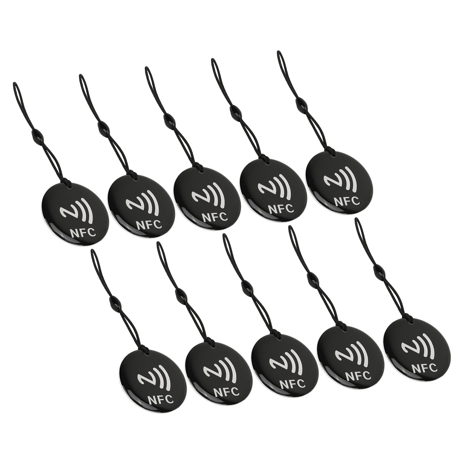 10 Nfc-karten, 8 Kbit, 13,56 Mhz, 106 Kbaud, Wasserdicht, Wiederbeschreibbar, Rfid-tag, Zutrittskontrollausweis