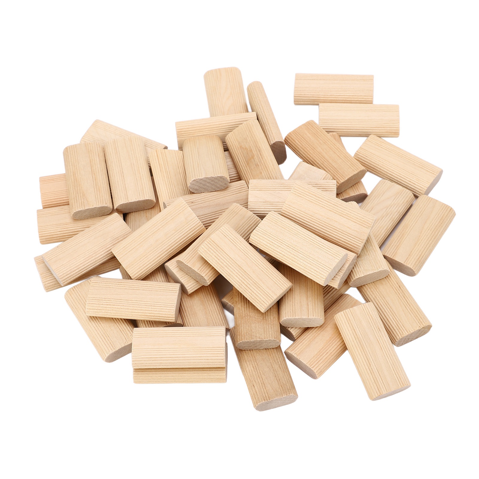 Rundstab Aus Massivem Buchenholz, 10 X 50 Mm, 50er-packung, Zapfenblock Für Möbelmontage Und -verbindungen, Präzisionsholzbearbeitung