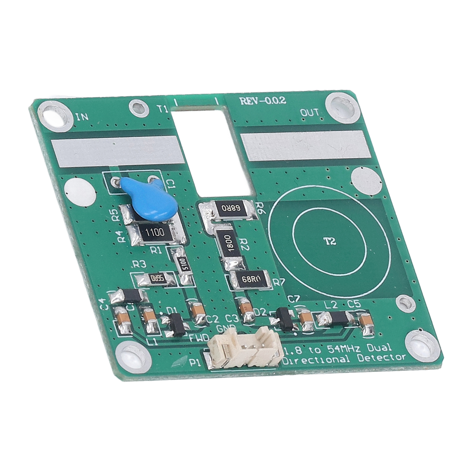Hochpräzises 1,8–54 Mhz 1-kw-stehwellen-detektionsmodul, Diy-pcb-kit Für Amateurfunk, Hf-leistungsmessung, Robuste Leiterplatte