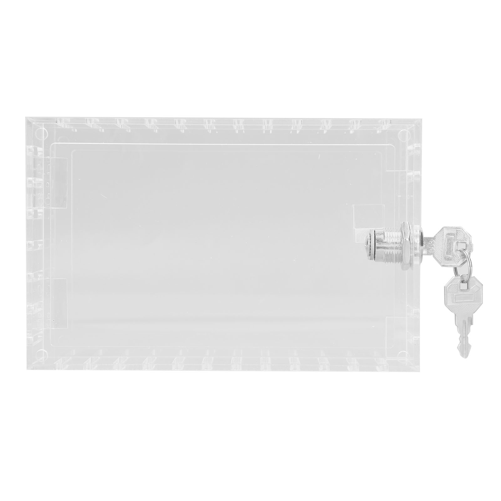 Thermostat-schutzbox Mit 2 Schlüsseln, Universeller Transparenter Acrylglasabdeckung, Großem Sicherheitsgehäuse