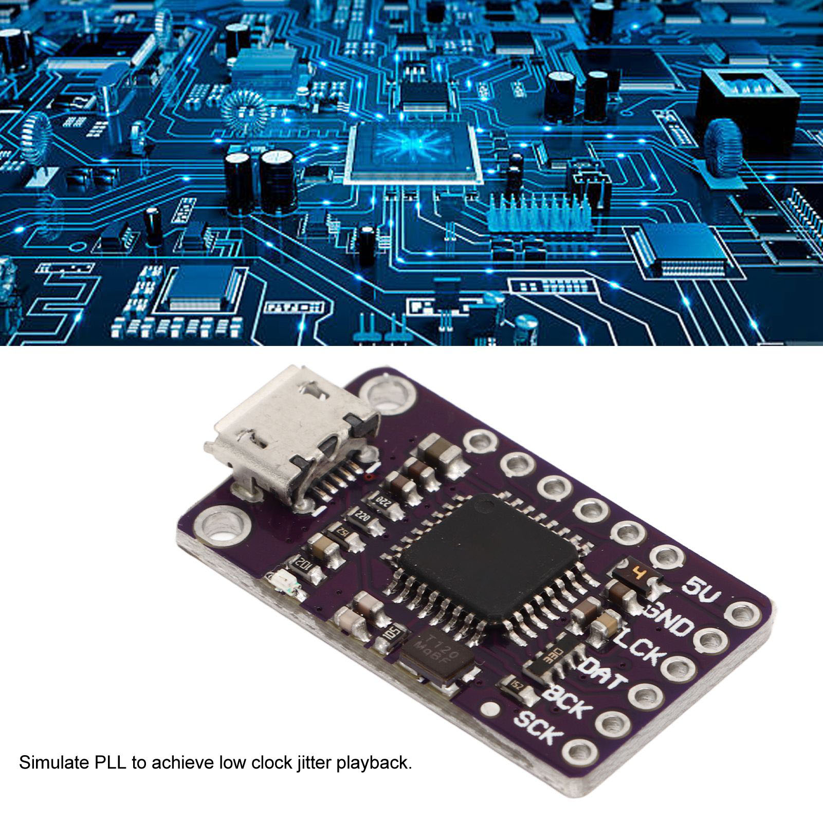 Pcm2706u2 Stereo-audio-decoder Dac Usb Zu I2s Iis Kopfhörerausgang S/pdif-modul
