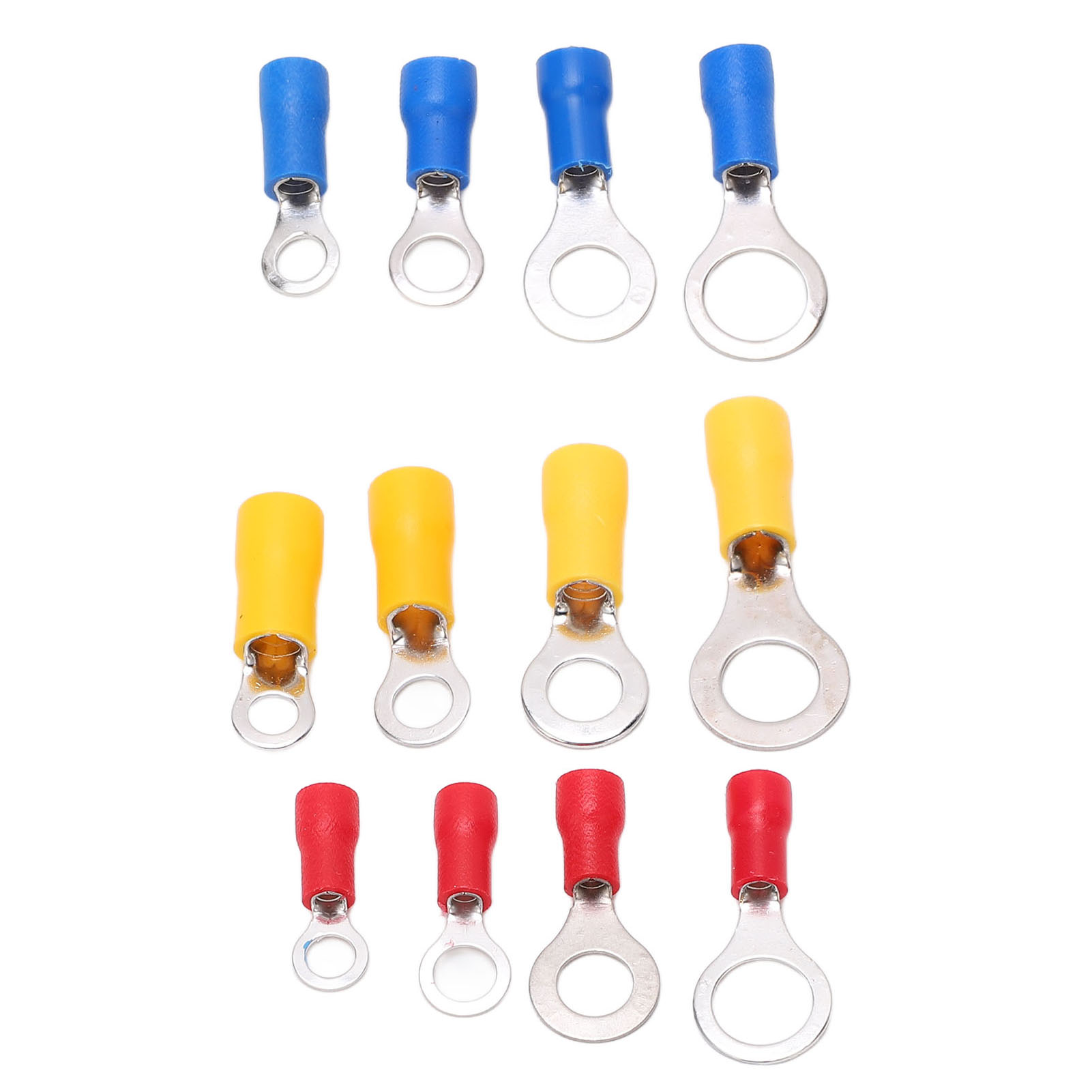 240-teiliges Set Mit Gemischten Crimp-anschlüssen, Isolierten Schnellkupplungsverbindern Und Elektrischen Aderendhülsen Für Industrielle Verkabelung.