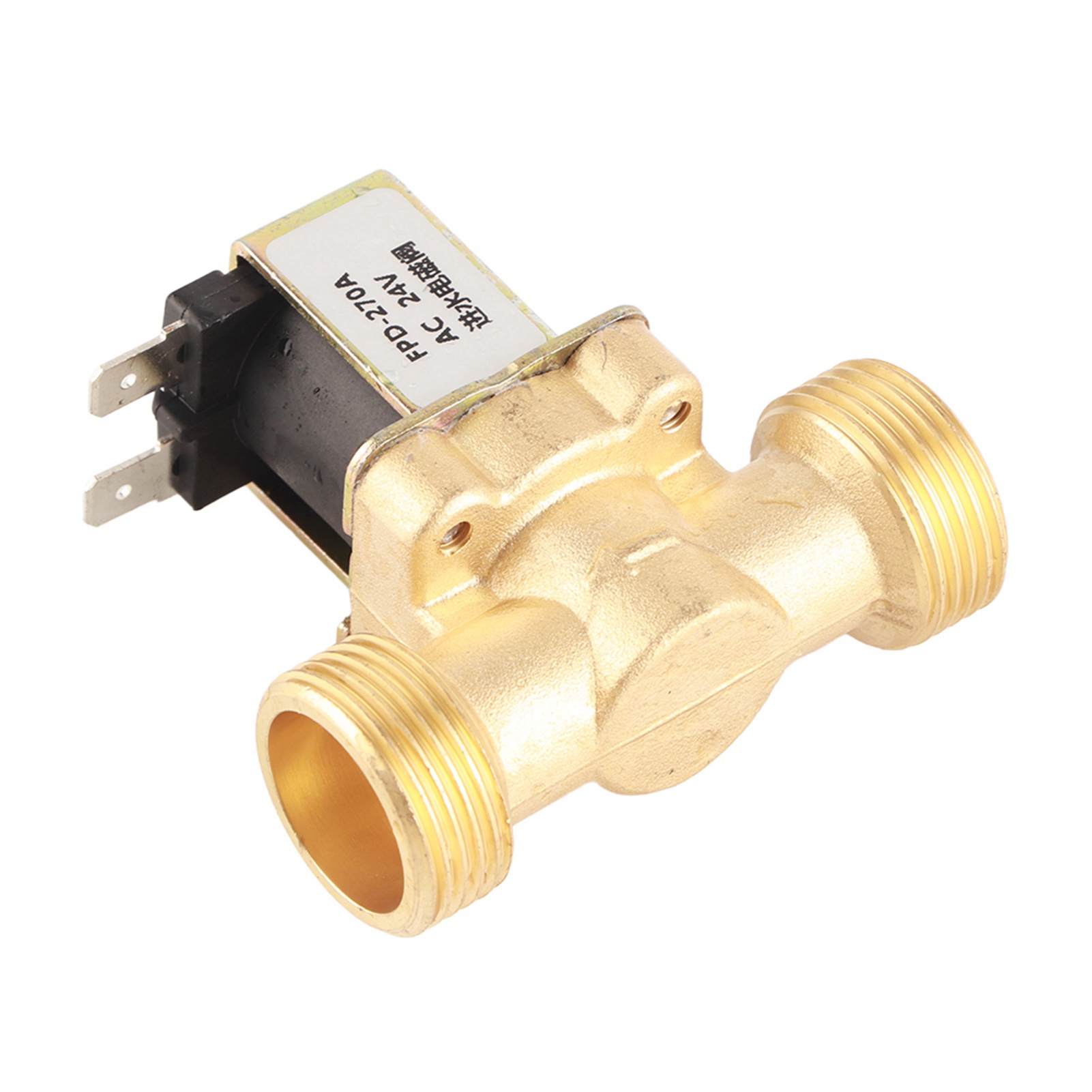 3/4" 24v Ac Normalerweise Geschlossenes Wassereinlass-magnetventil, Kompatibel Mit Haushaltsgeräten, Waschmaschinen, Geschirrspülern, Automatischen Wasserhähnen.