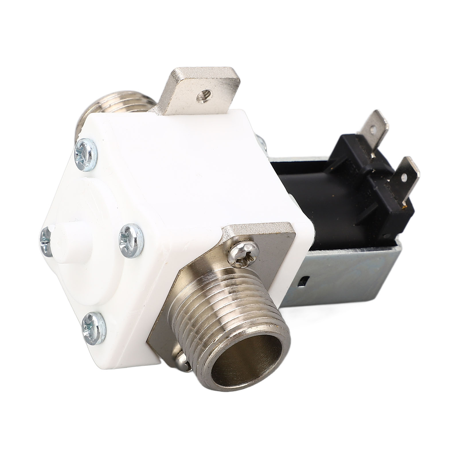 1/2-zoll-gewindemagnetventil, Wasserdichter Wassereinlass Aus Messing/pc, Hochleistungs-magnetventil Für 24-v-gleichstromarmatur