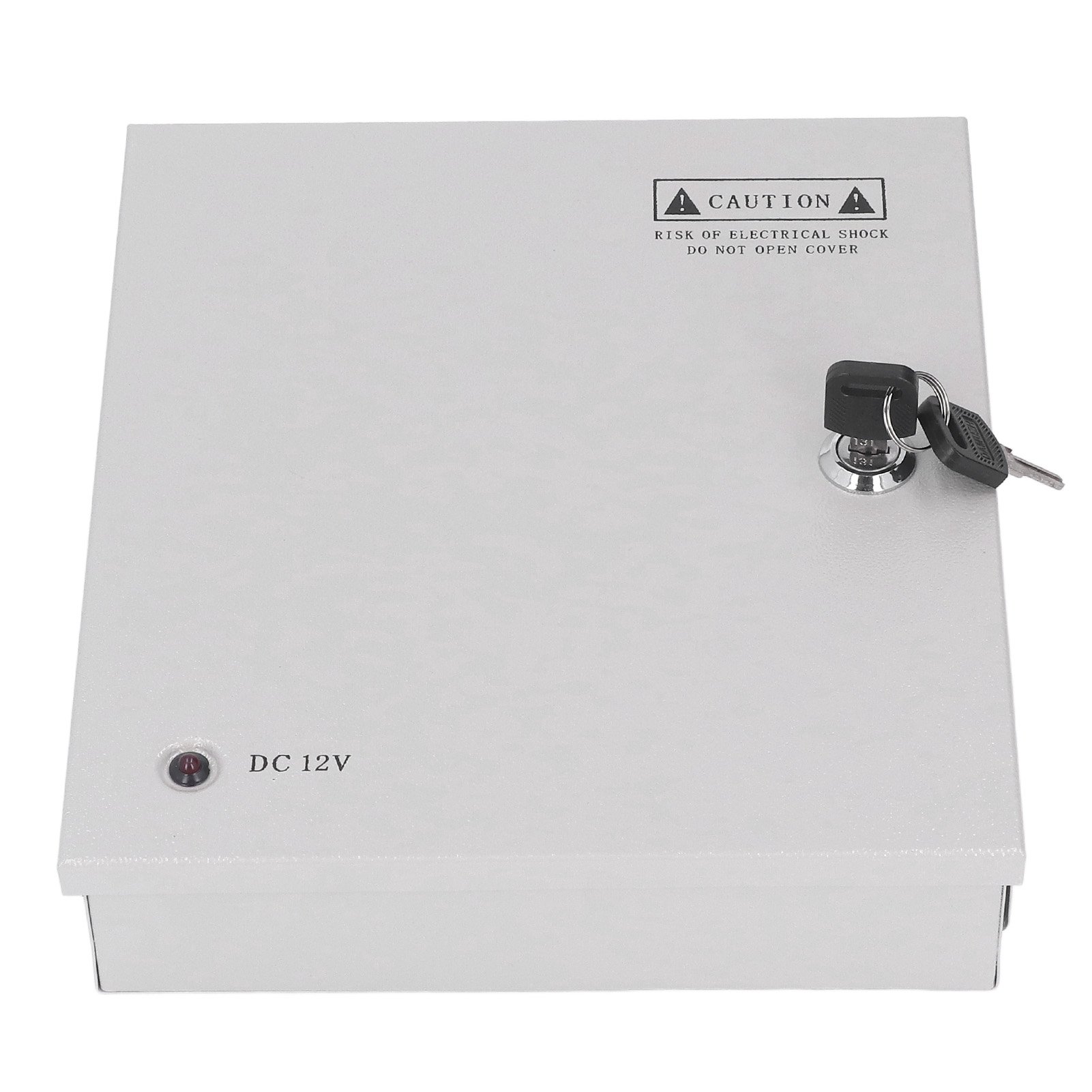 12v 10a 9-ausgangs-netzteil Für Cctv-kameras, Verteilerkasten Mit Schloss, 110v/220v Eingang, 10 Ampere