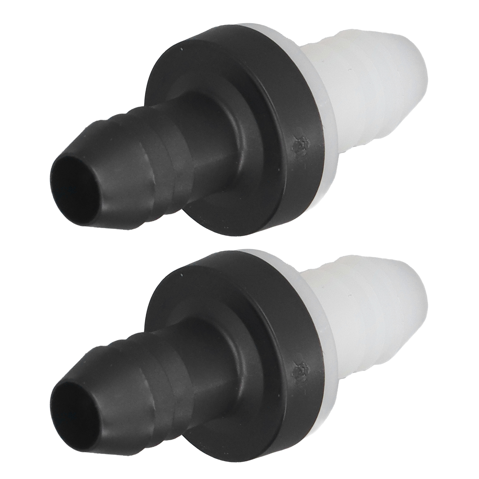 2-teiliges 3/8-zoll-10-mm-rückschlagventil Aus Kunststoff, Einweg-rückschlagventil Für Aquarienpumpen, Luftkompressoren, Kraftstoffe, Gase, Flüssigkeiten, Cdav6