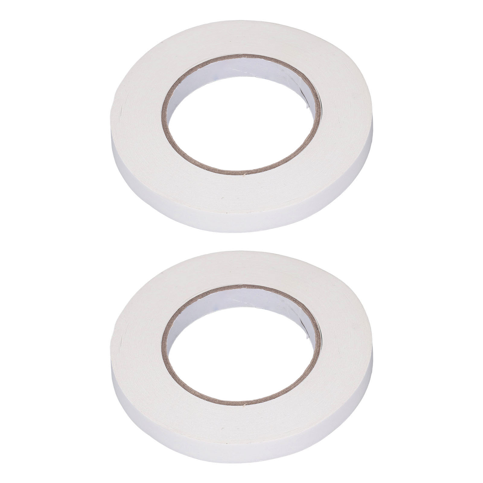 Doppelseitiges Klebeband 15 Mm X 50 M, Wasserdichtes Pe, Wasserabweisend, Zum Befestigen, Packung Mit 2 Rollen, Selbstklebendes Klebeband