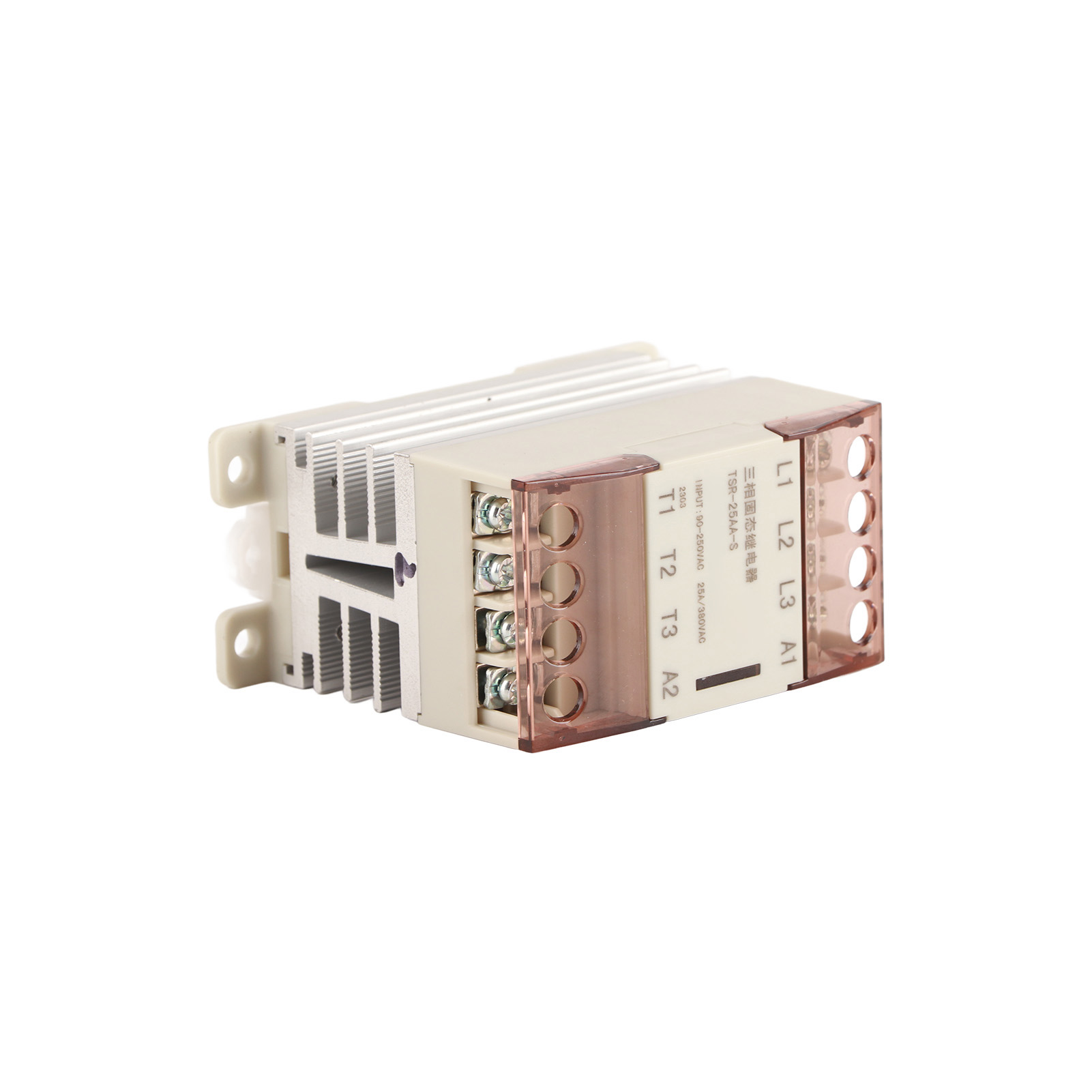 Ssr 25a Halbleiterrelais, 90-250v Ac Eingang Zu 24-380v Ac Ausgang, Tsr 25aa Modul Für Hausautomation, 25 Ampere Lastregler.