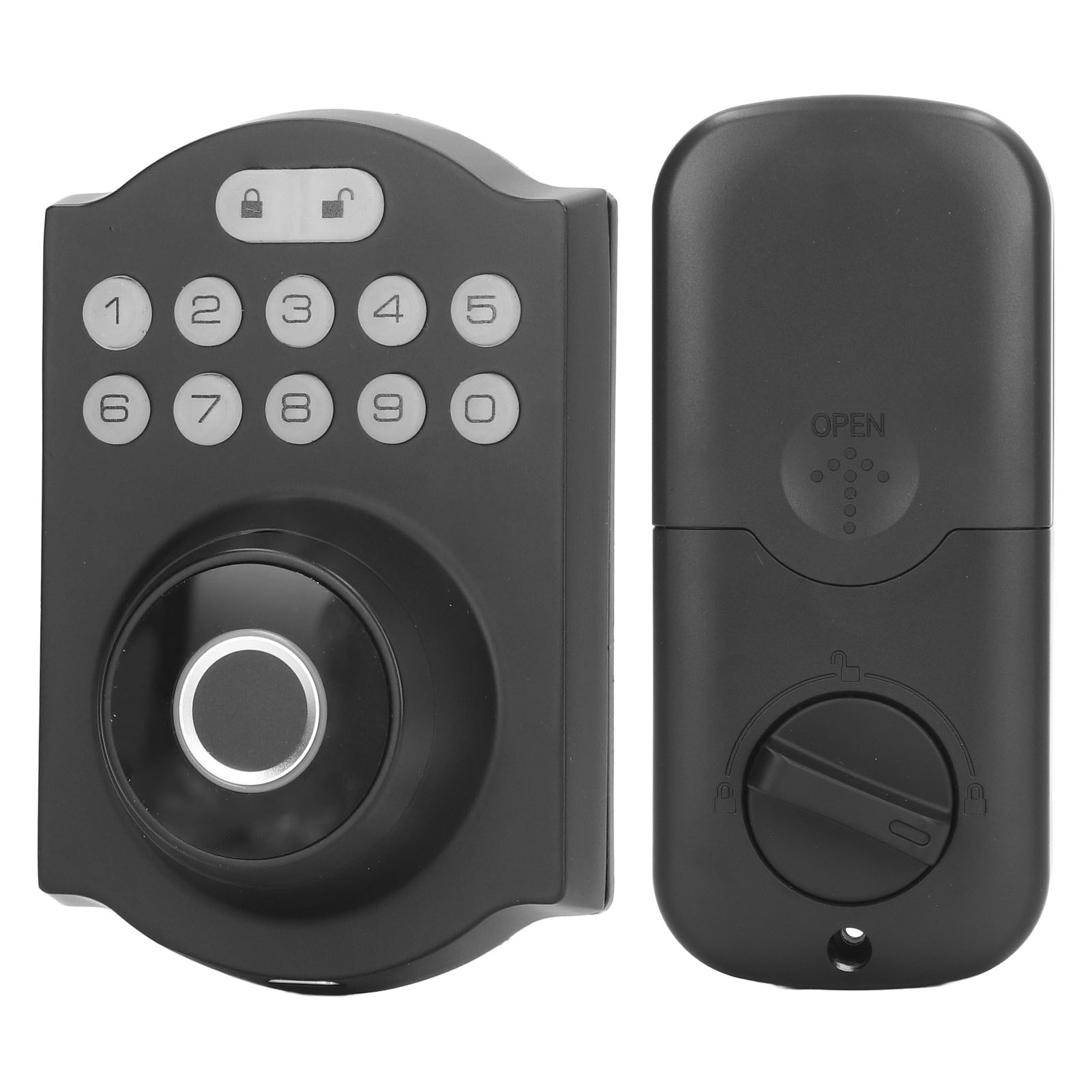 Intelligente Fingerabdruckschlösser, Elektronisches Tastenfeld Mit Codeeingabe, Schlüsselloser Zugang, Verbesserte Sicherheit Für Ihr Zuhause.