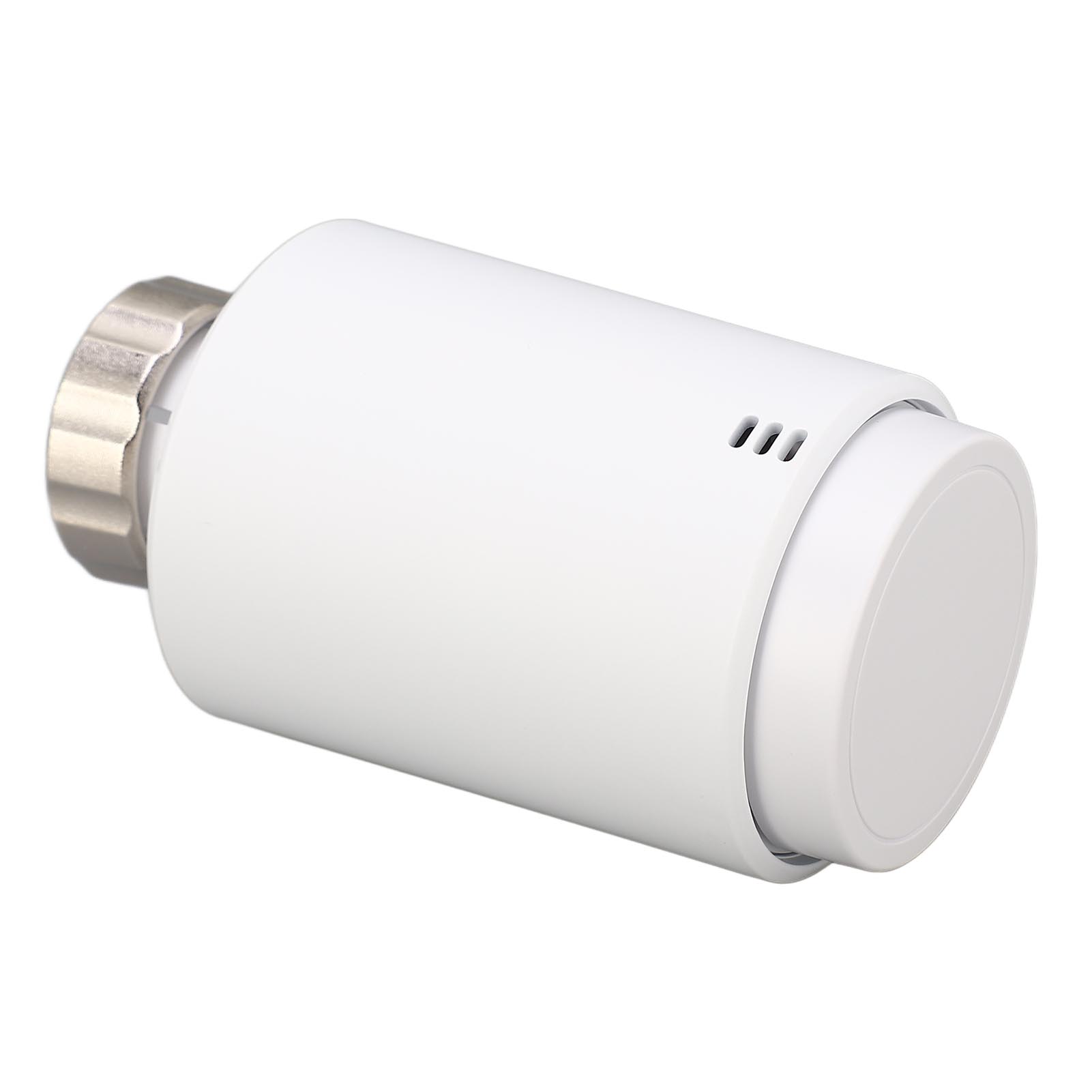Thermostatventil Mit Led-anzeige, App-steuerung, Energiesparfunktion Und Intelligenter Temperaturregelung Für Smart Homes