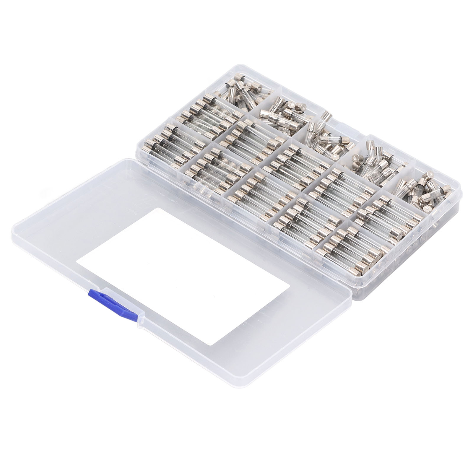 250 Glassicherungen, 1 A Bis 20 A, 5 X 20 Mm Und 6 X 30 Mm, Schnellsicherungsset, Packung Mit Glaspatronen Für Elektronik