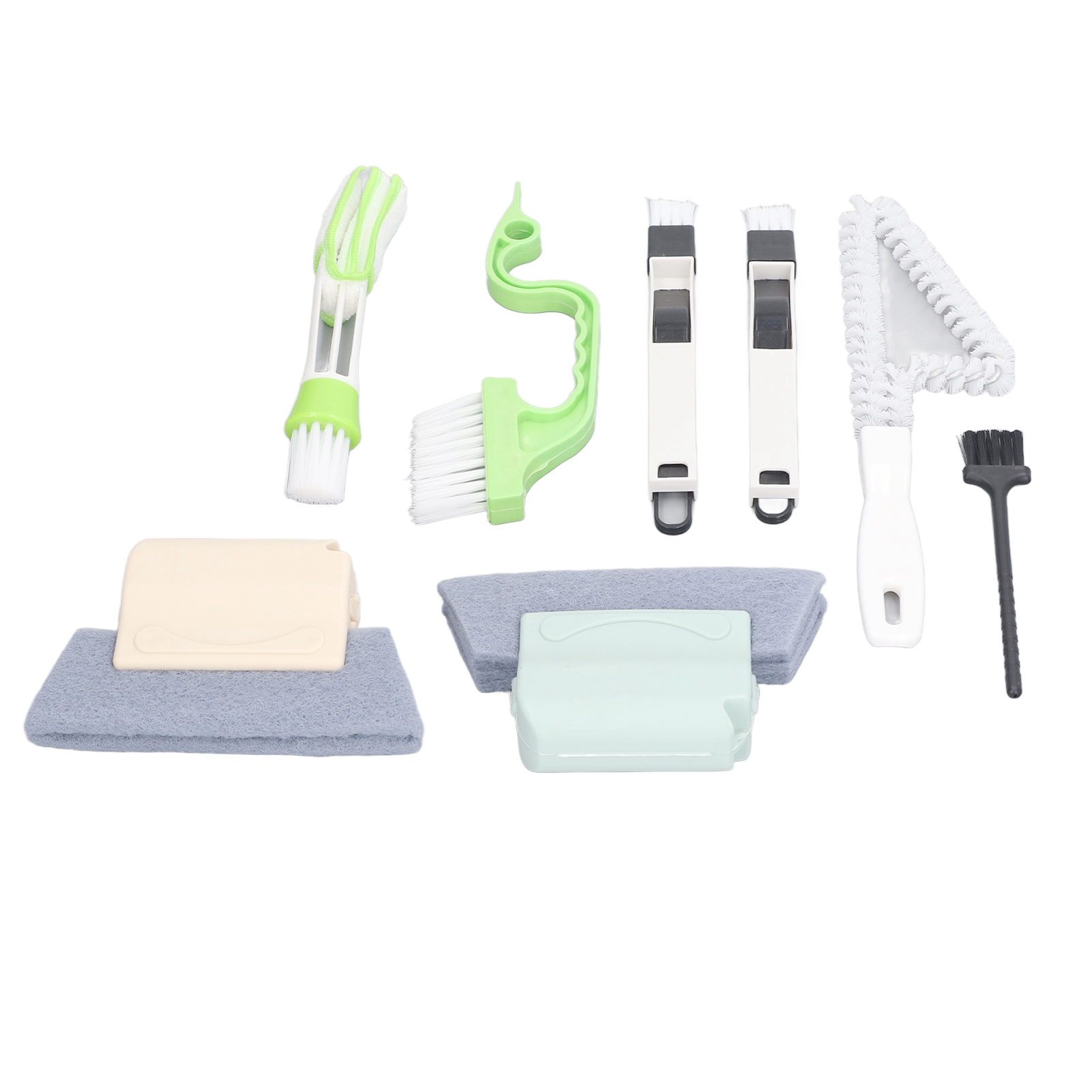 Set Mit 8 Reinigungsbürsten Für Rillen, Ecken Und Spalten, Multifunktionales Werkzeug Für Haushaltsgeräte, Küche Und Bad