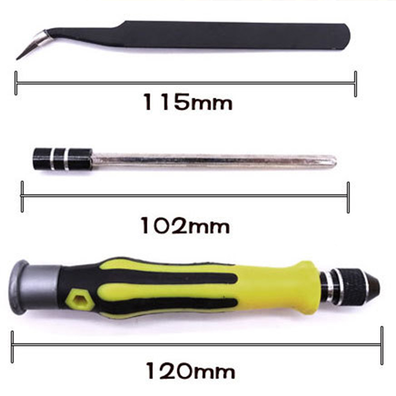 45-in-1-handschraubendreher Mit Magnetischen Bits, Erweiterbarem Koffer Und Bithalter, Steckschlüssel-sortiment, Ergonomischem Griff, Präzisions-diy-set