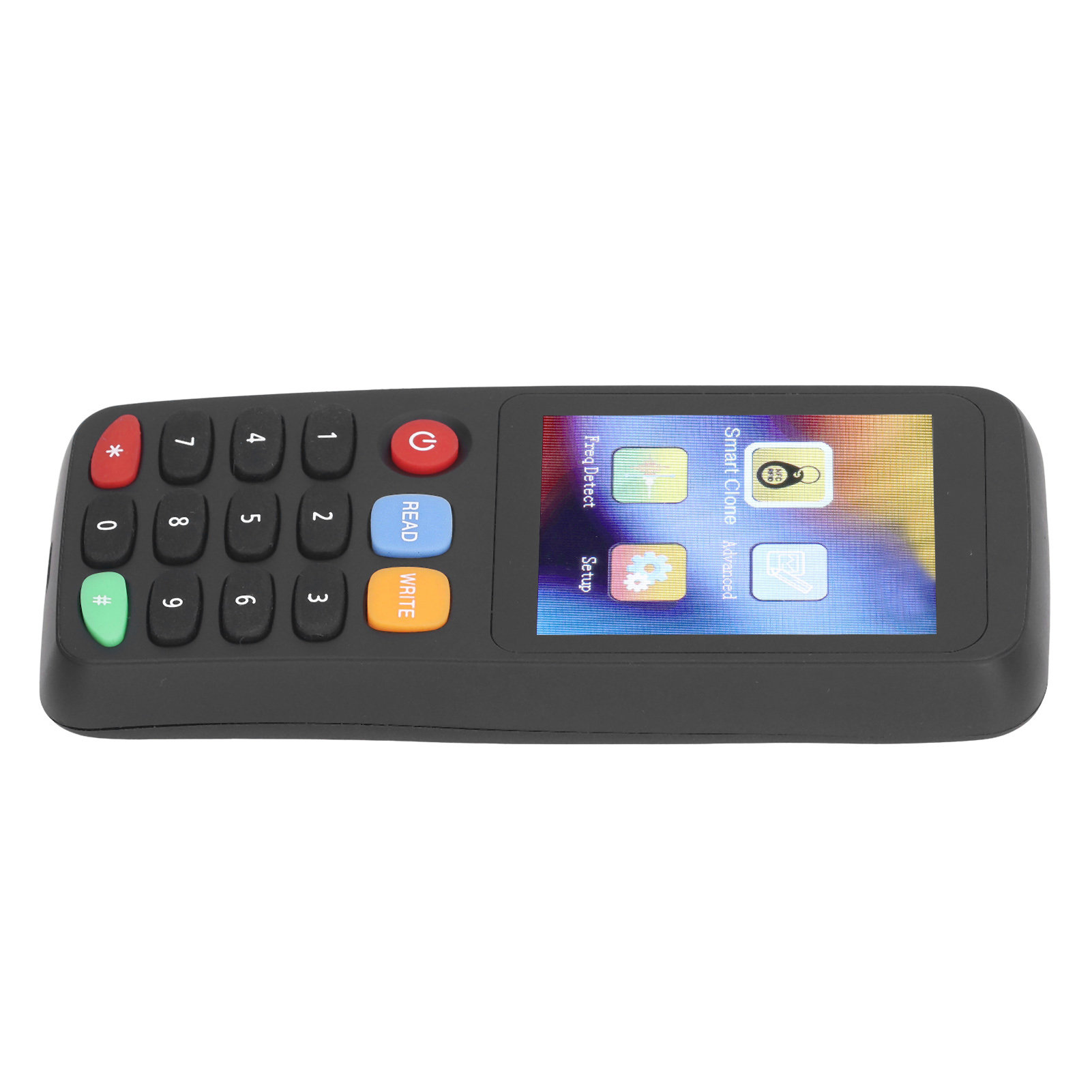 Nfc-id-ic-kartenkopierer/-schreiber, Zutrittskontrollausweis-duplikator, Lesegerät Mit Integriertem Akku, 5 Uid-schlüsselanhänger Und 5 Uid-karten