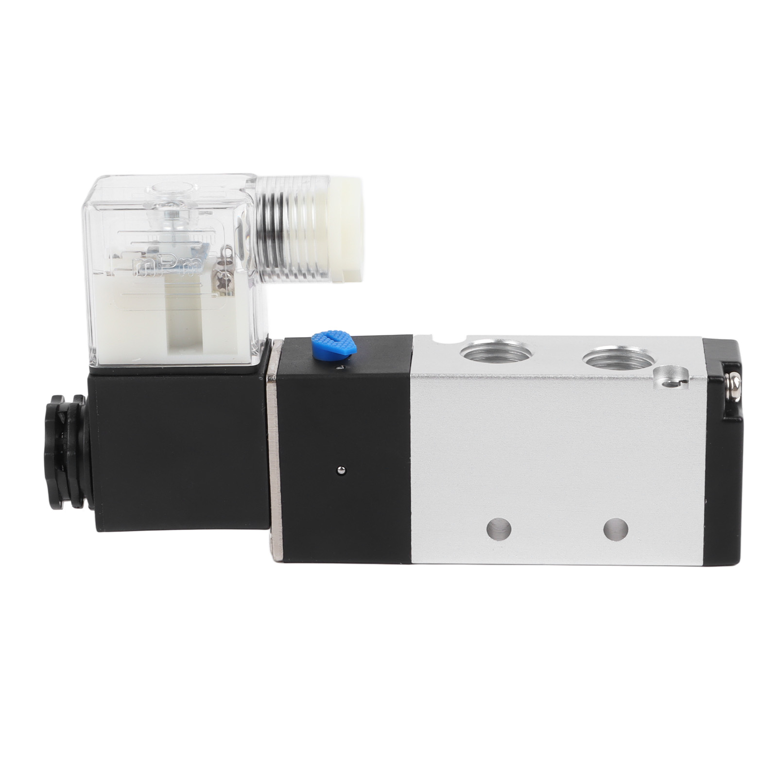 5/2-wege-magnetventil Für Druckluft, 8-mm-druckluftverteiler Mit Schalldämpfer, Spule 20,4–26,4 V Dc, 2 Schaltstellungen