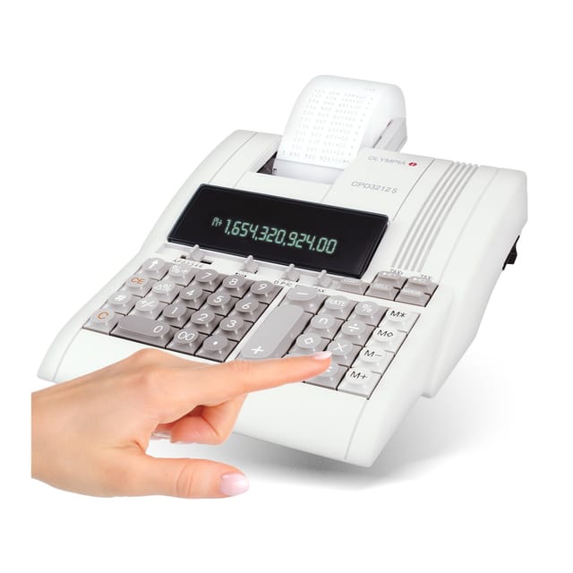 Olympia - cpd 3212S Tischrechner mit Drucker
