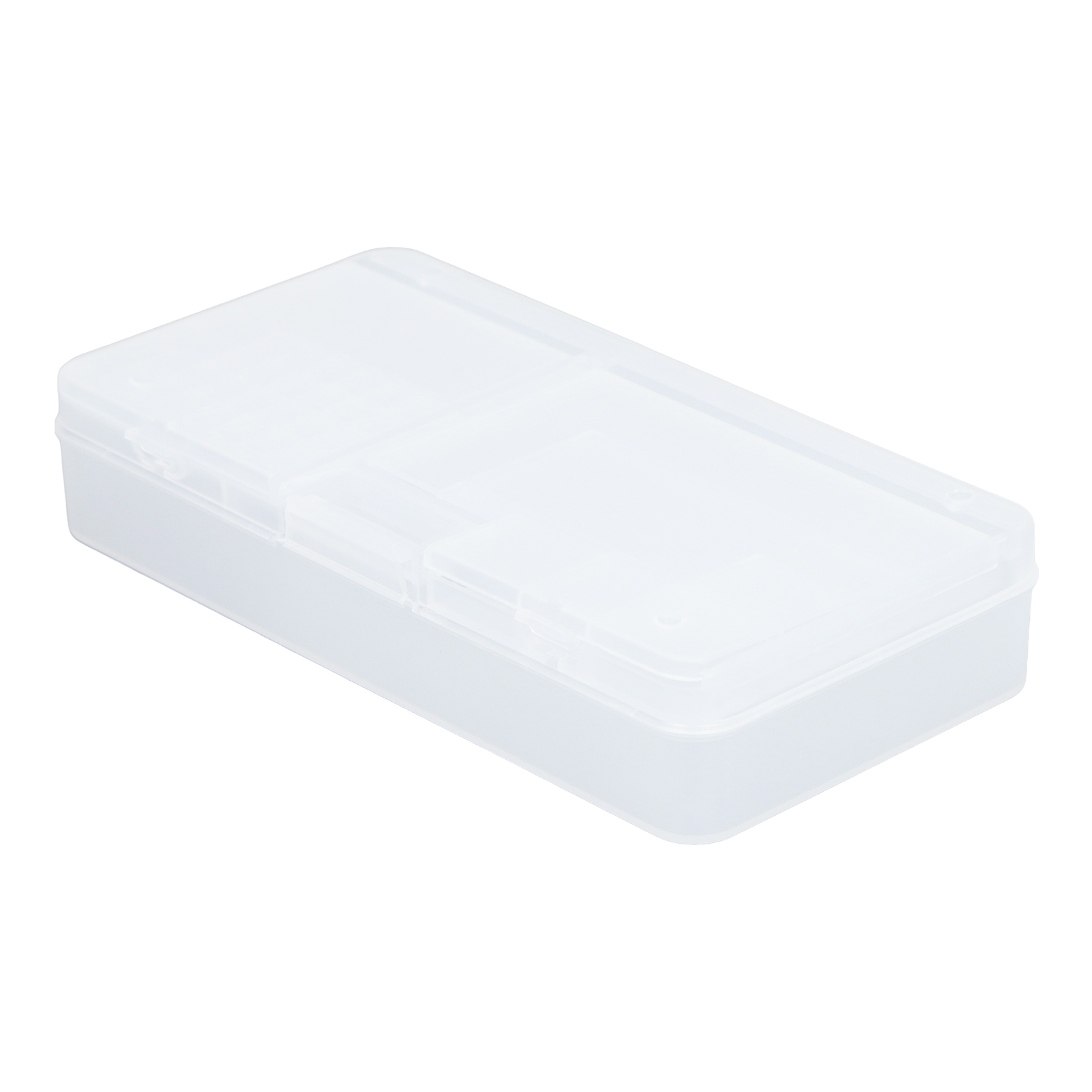 3-teilige Transparente Aufbewahrungsbox Für Schrauben, Beschläge Und Ersatzteile, Organizer Für Elektronische Bauteile Aus Kunststoff.