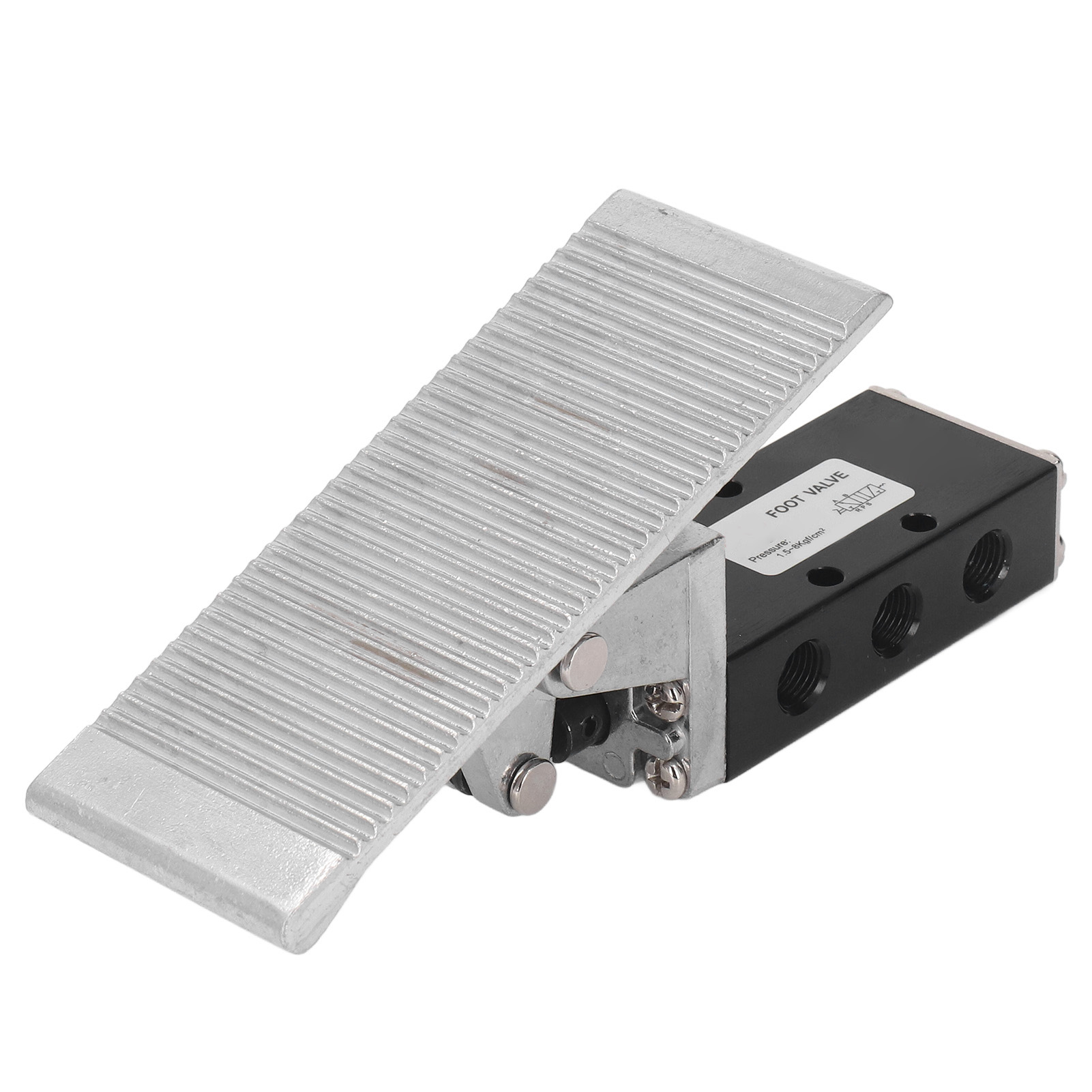 Pneumatisches Fußpedal, 5/2 G1/4 Ventil, Aluminiumlegierung, Luftdruckregler, Pneumatische Fußsteuerung