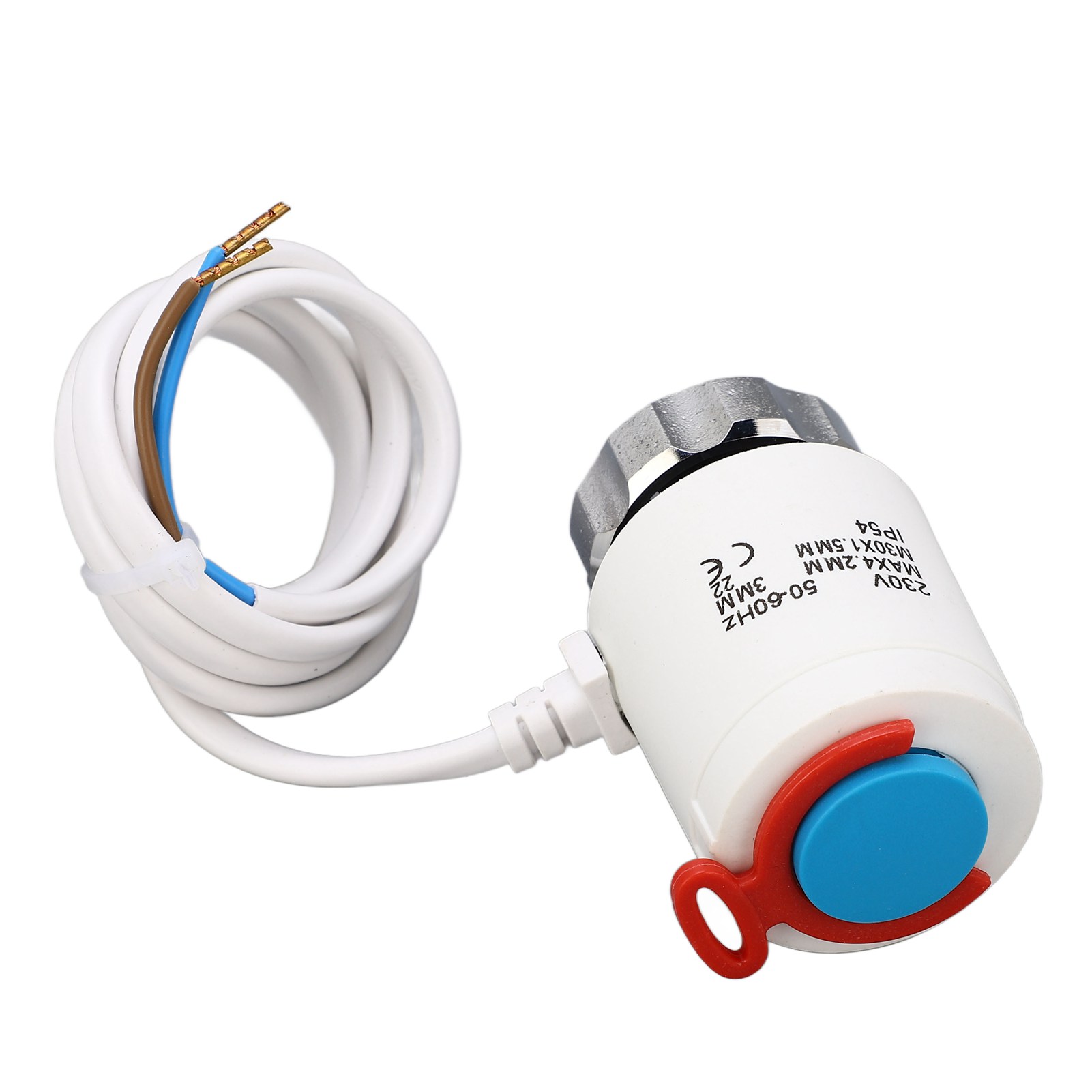 Thermostatischer Elektrischer Stellantrieb Für Fußbodenheizungsverteiler, Heizkörperventil-austausch, M30x1,5 Mm Gewinde, 230 V Ac