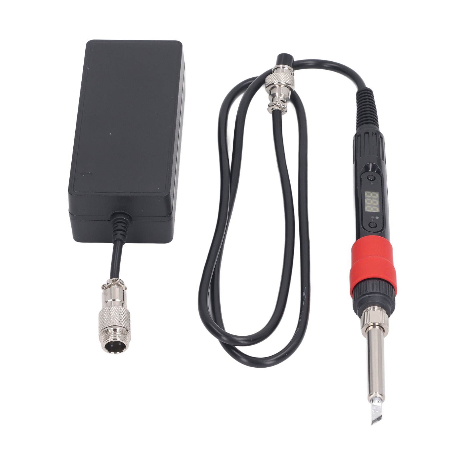 Tragbarer Digitaler 50-w-lötkolben Mit Einstellbarer Heizleistung, Keramik-thermostat, Schnellheizfunktion, 100–240 V, Eu-stecker, Lötwerkzeug