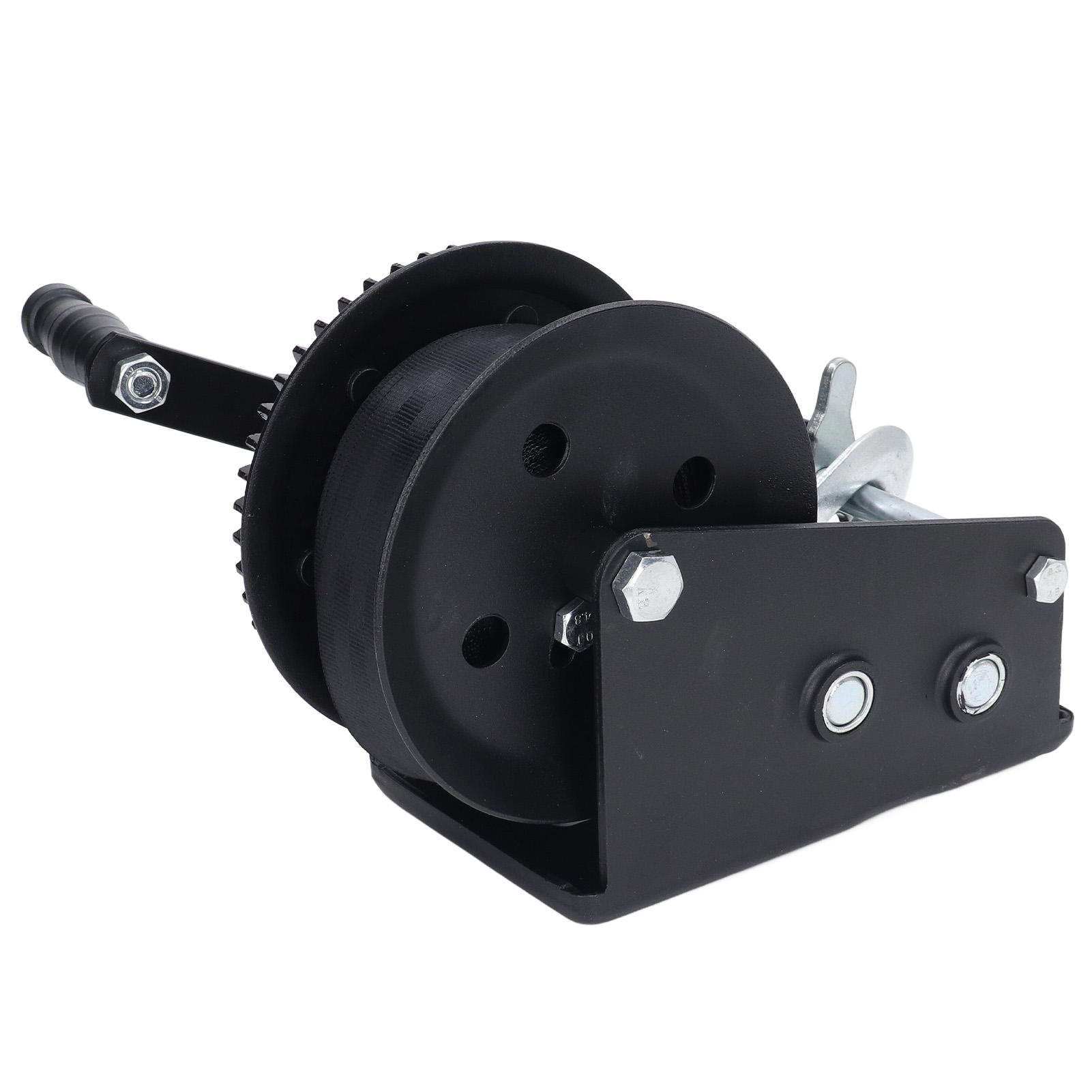 Hochleistungs-handwinde Für Bootsanhänger, 3200 Lbs, Verstellbare Bidirektionale Ratsche, Kurbelgetriebe Mit Haken, Für Lkw Und Anhänger.