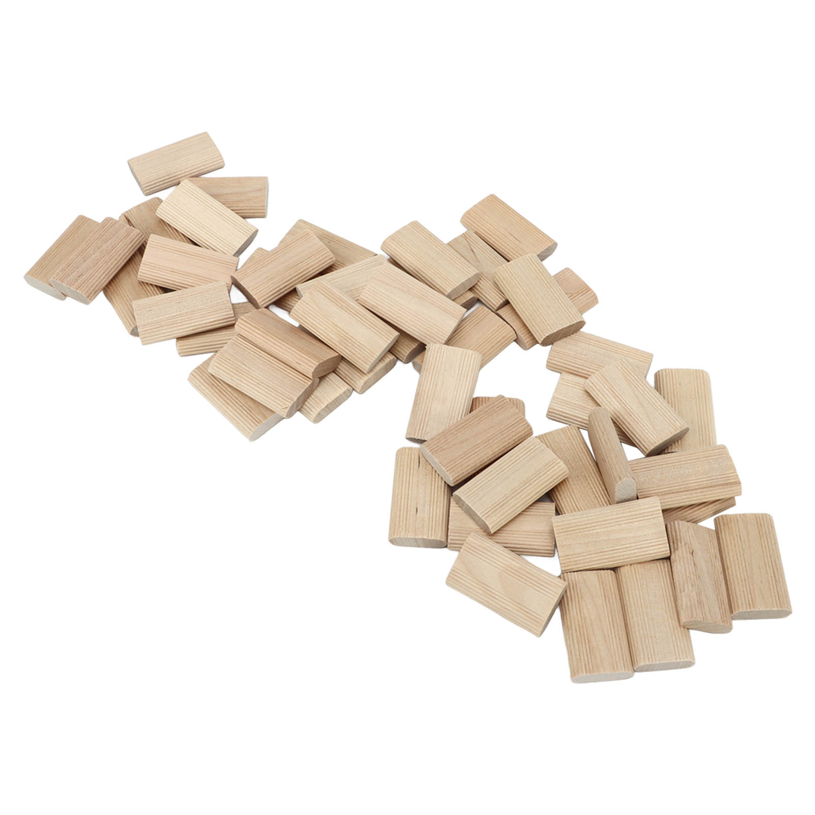 Flacher Buchenrundstab 8x40 Mm, 50er-packung, Lamello Domino Für Holzverbindungen, Tischlerzubehör Und Positionierung