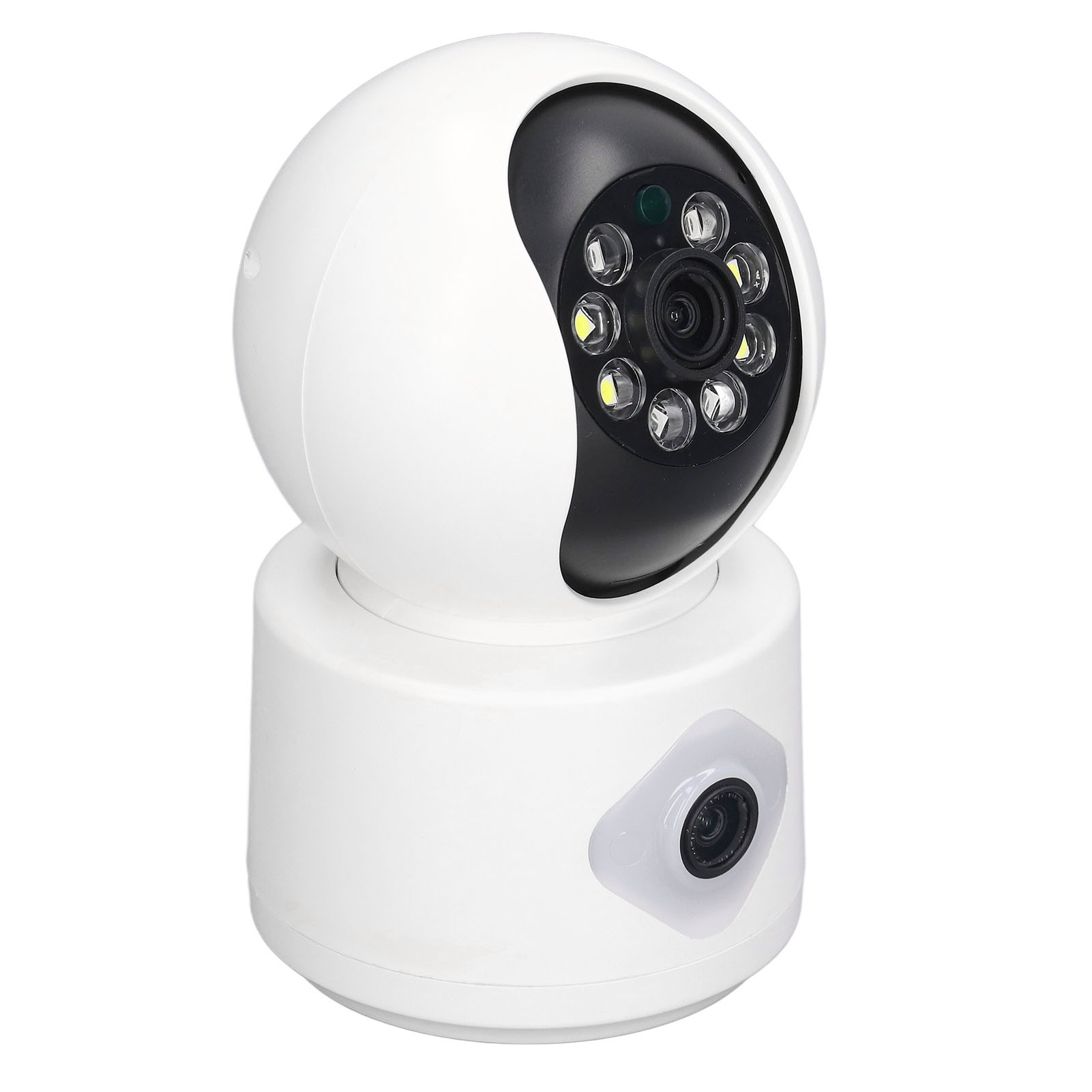 2-megapixel-dual-objektiv-wlan-überwachungskamera, Nachtsicht, Bewegungserkennung, Fernbedienung, Ip-heimkamera