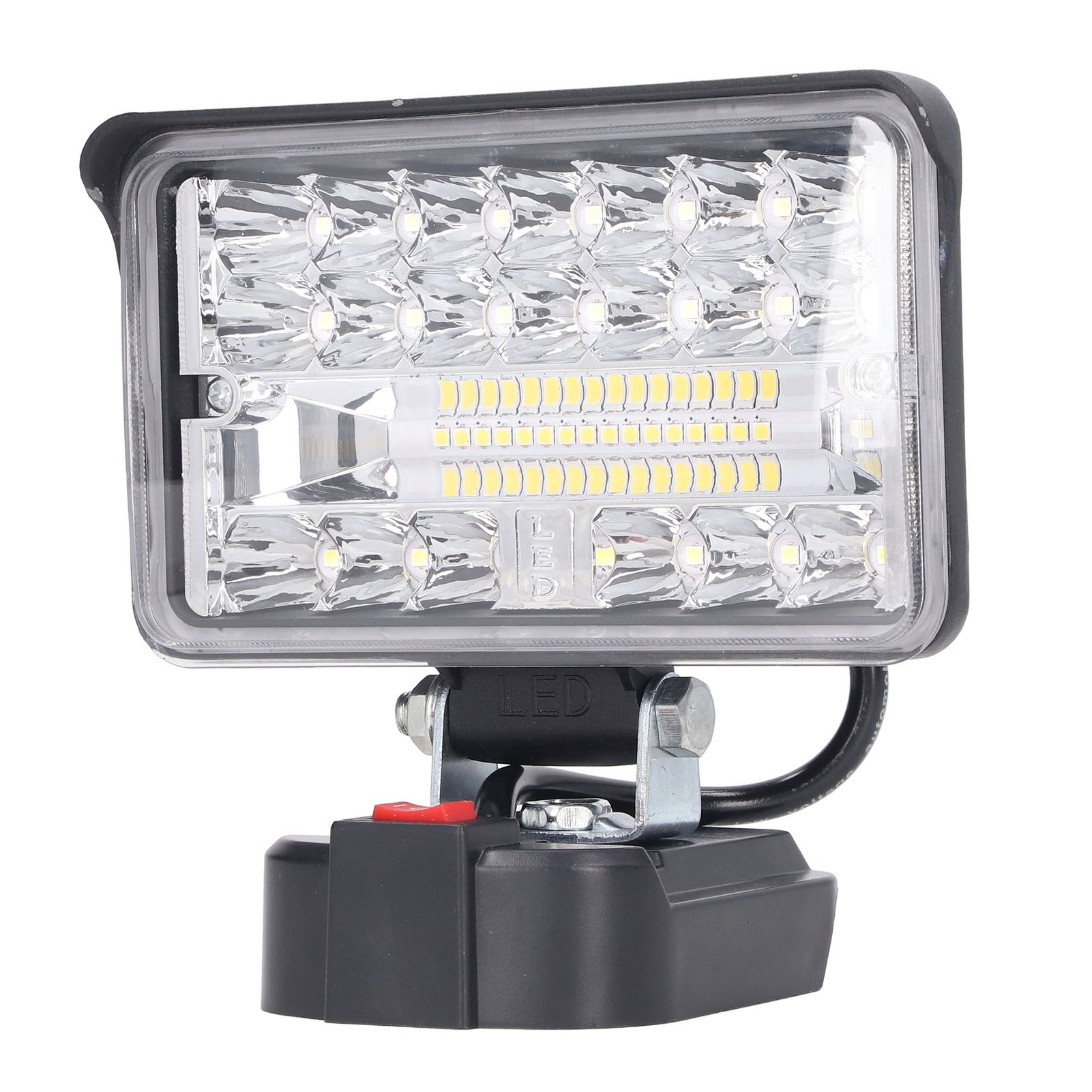 108-w-led-flutlicht (5600 Lm, 4-in-1), Hochleistungs-arbeitsleuchte, Flammhemmendes Abs-gehäuse, Kompatibel Mit Bl1815-notbeleuchtung