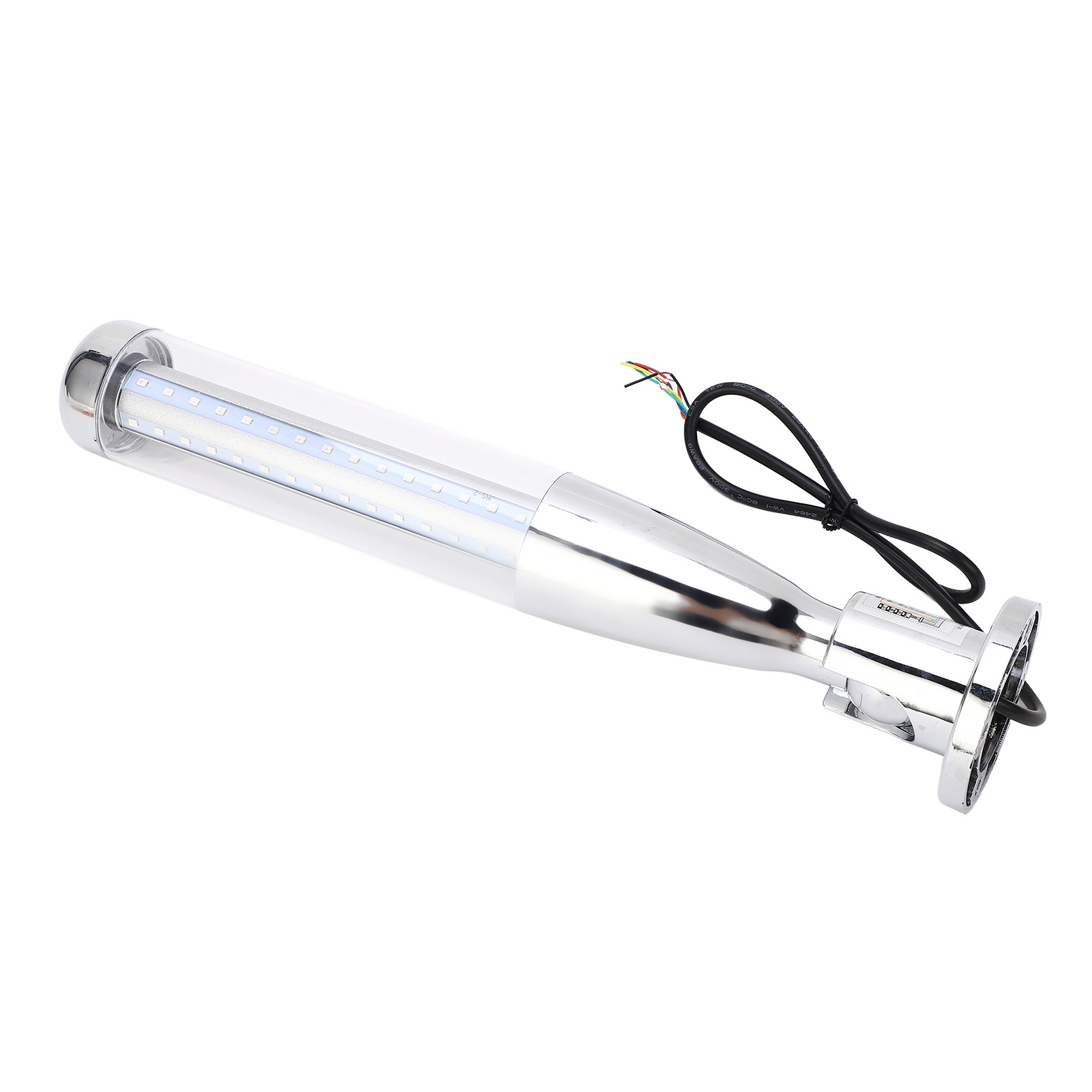 Set Mit 2 Led-industrie-signalleuchten, Gelbe Säule, 24 V Dc, Drehbarer Sockel, Dauer-/blinkmodus