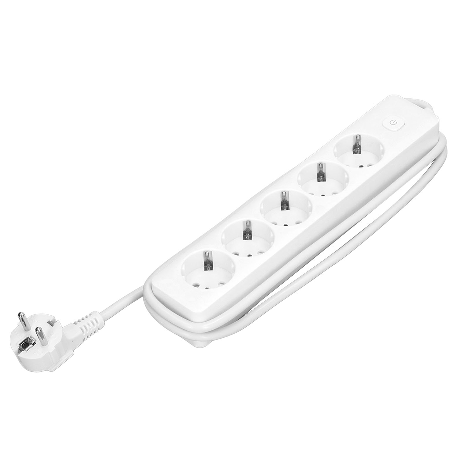 Wasserdichte 5-fach Steckdosenleiste Für Den Außenbereich Mit Kabel, Eu-stecker, 250 V, 10 A, 2200 W, Kontaktschutz, Wasserdichter Überspannungsschutz Für Garten Und Werkstatt, Sf008-5