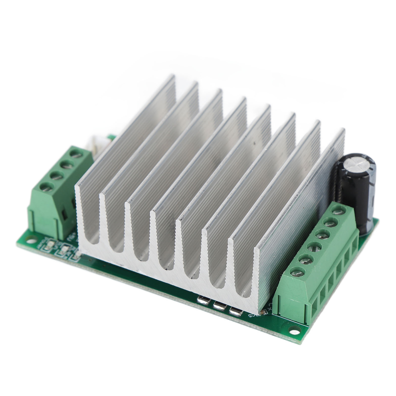 Tb6600 4,5a Schrittmotorsteuerung, Industrieller Einachsentreiber, Diy-steuerplatine, Silberweißer Starter, Motornetzteil