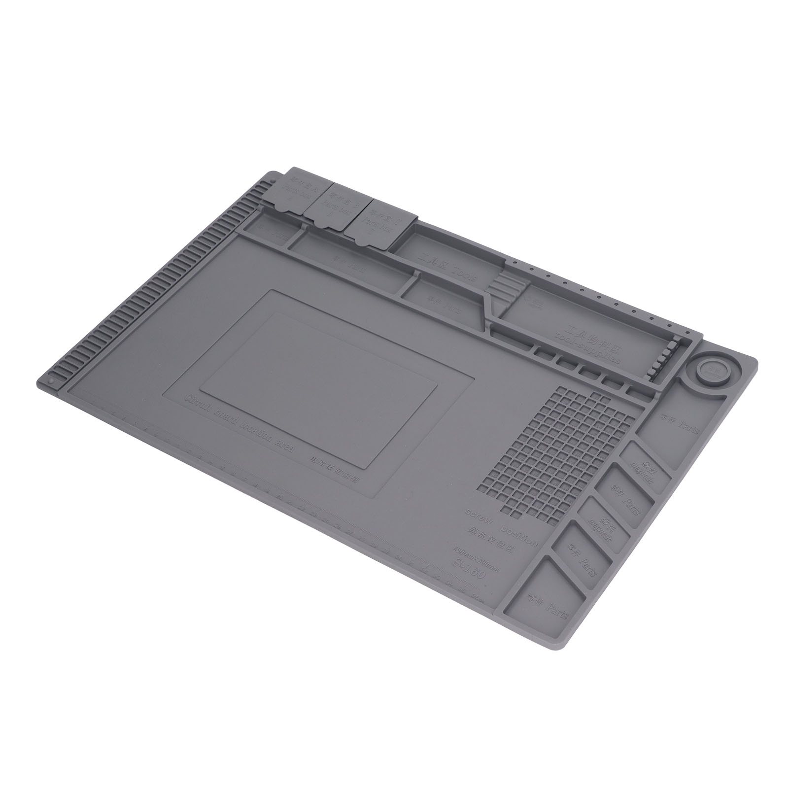 Hitzebeständige Und Korrosionsbeständige Silikonlötmatte, Schutz Für Die Reparatur Von Leiterplatten Und Präzisionsarbeiten.