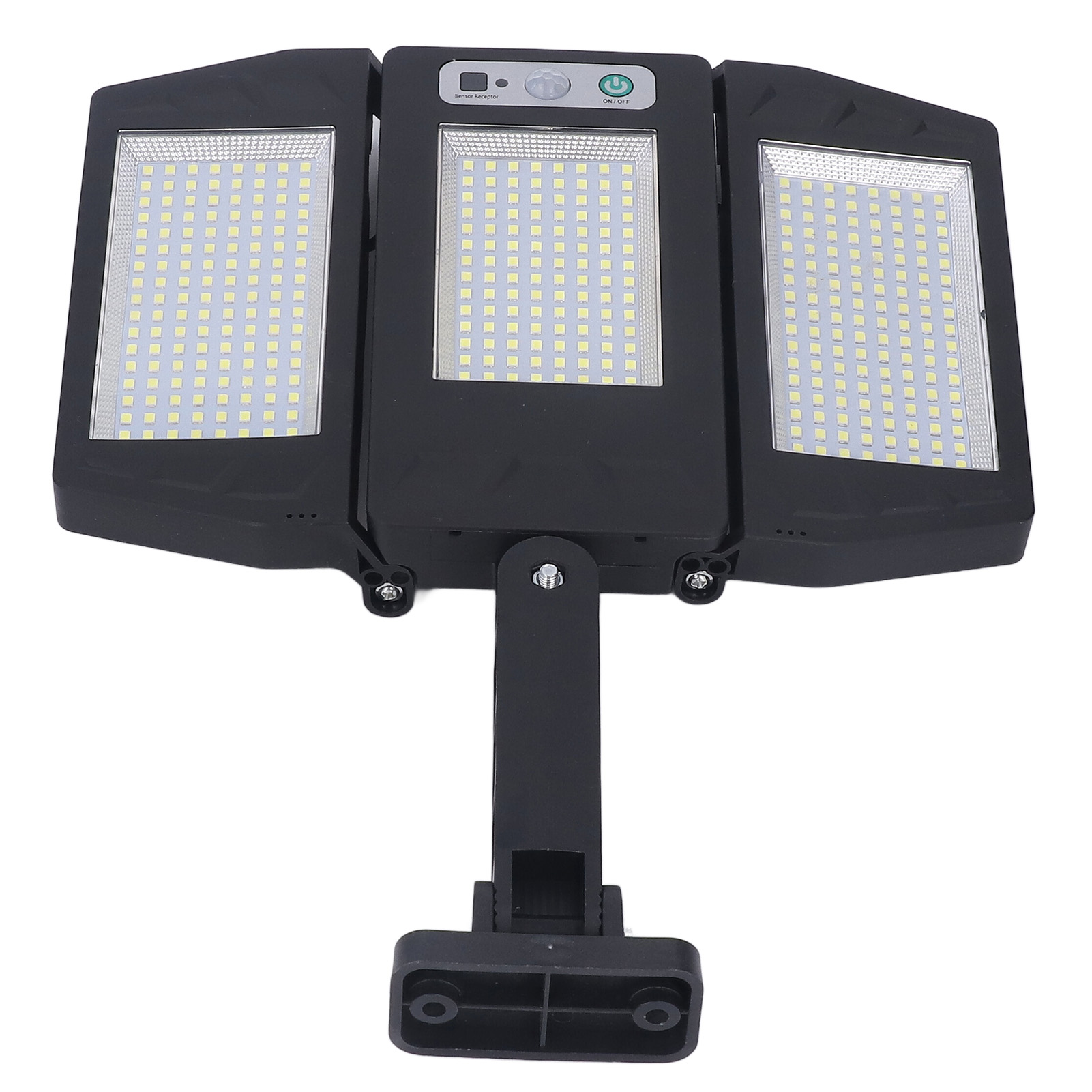 Ip64 Wasserdichte Solarlampe Mit Fernbedienung, Breitbandiges Weißes Licht, Wasserdichter Außenstrahler, Kabellose Gartenleuchte