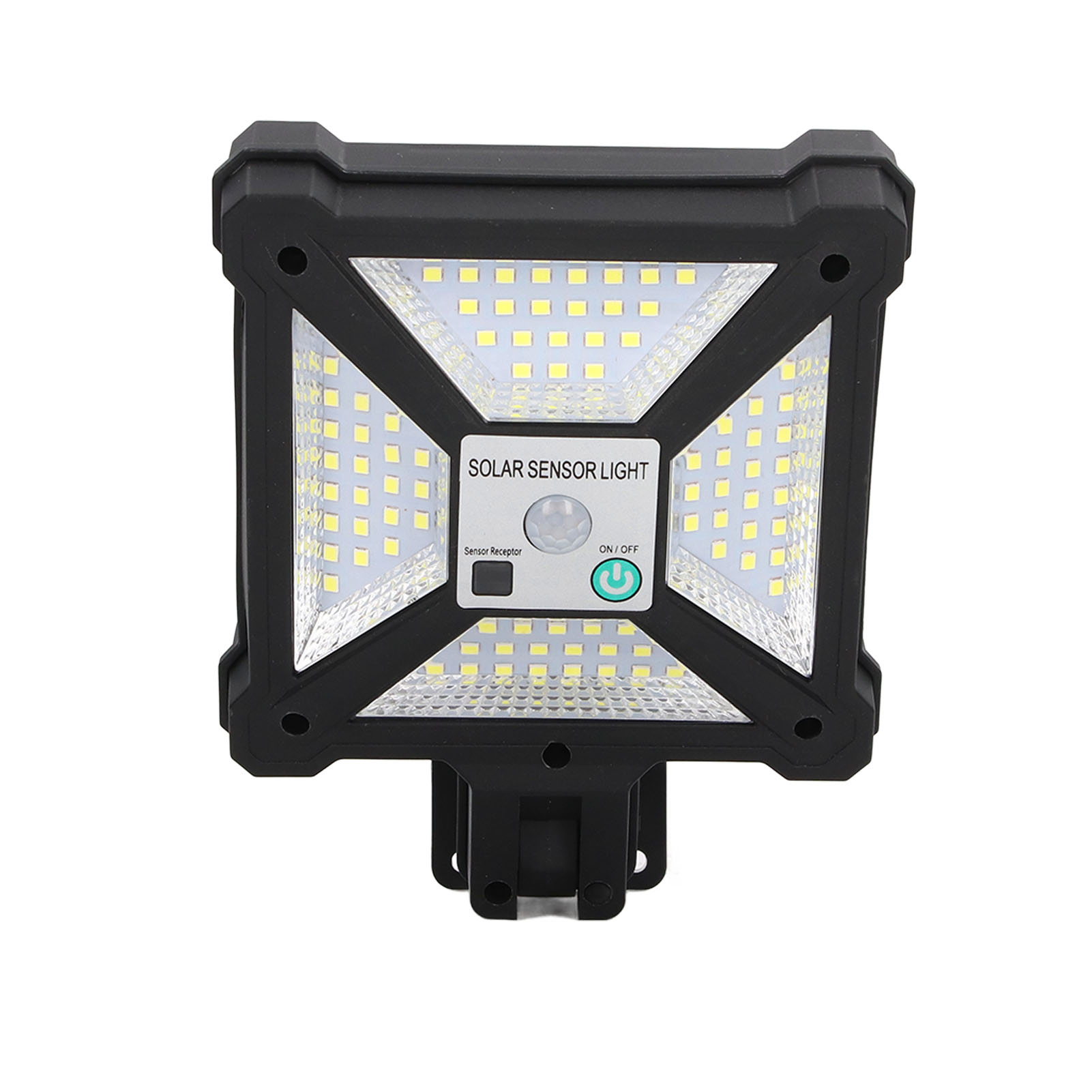 Solarleuchte Für Den Außenbereich Mit Bewegungsmelder, Wasserdichte Led (ip65), Fernbedienung Inklusive, Ideal Für Einfahrten Und Zäune, Autonome Beleuchtung.