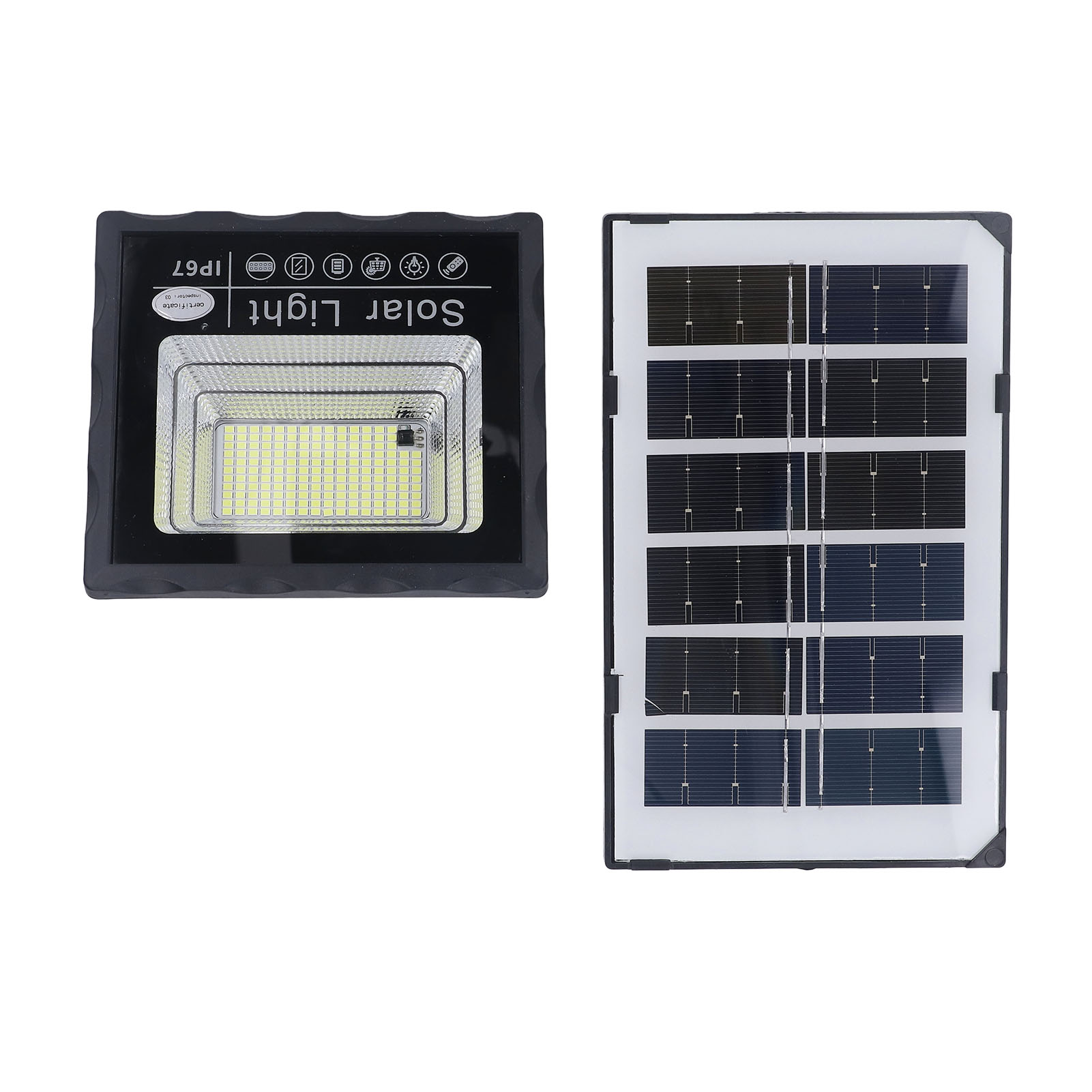 Wasserdichtes Solar-led-lichterset Mit Fernbedienung Für Garten, Park Und Innenhof