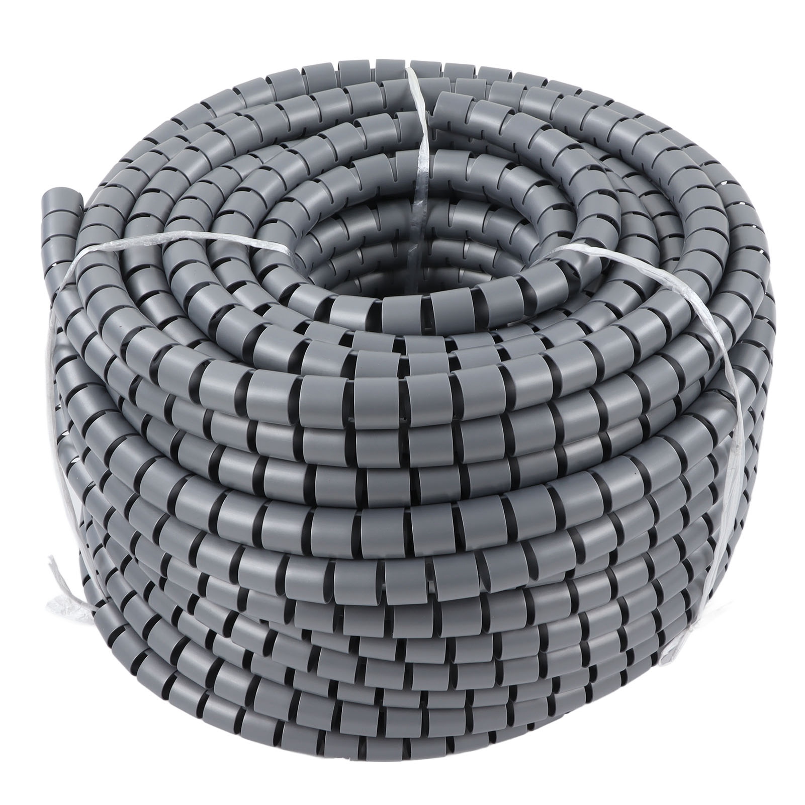 Pe-spiralkabelschutzschlauch, Flexibler Drahtwickelschutzschlauch, Geräteschutzschlauch, Durchmesser 22 Mm / 0,87 Zoll, Länge 50 M / 164,04 Fuß.