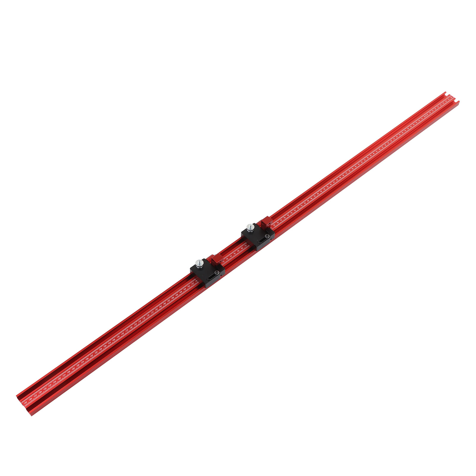 600 Mm Aluminium-führungsschiene, Parallele T-schiene Mit 1200 Mm Ausziehbarem Gleitanschlag Für Oberfräse Und Kreissäge, Präzisions-spannset