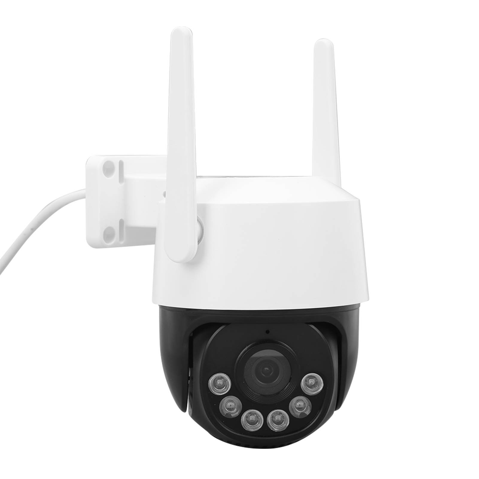 Hd-wlan-überwachungskamera Für Den Außenbereich, Drahtloser Netzwerkmonitor, Nachtsicht, Ip-sicherheitskamera, 110–240 V Eu-stecker, Wasserdicht, 2,4-ghz-kompatibel