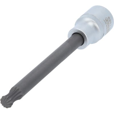 1/2' Spezial-Bit-Stecknuss für Vielzahn-Schrauben am Ansaugkrümmer mit Kugelkopf, 10 mm
