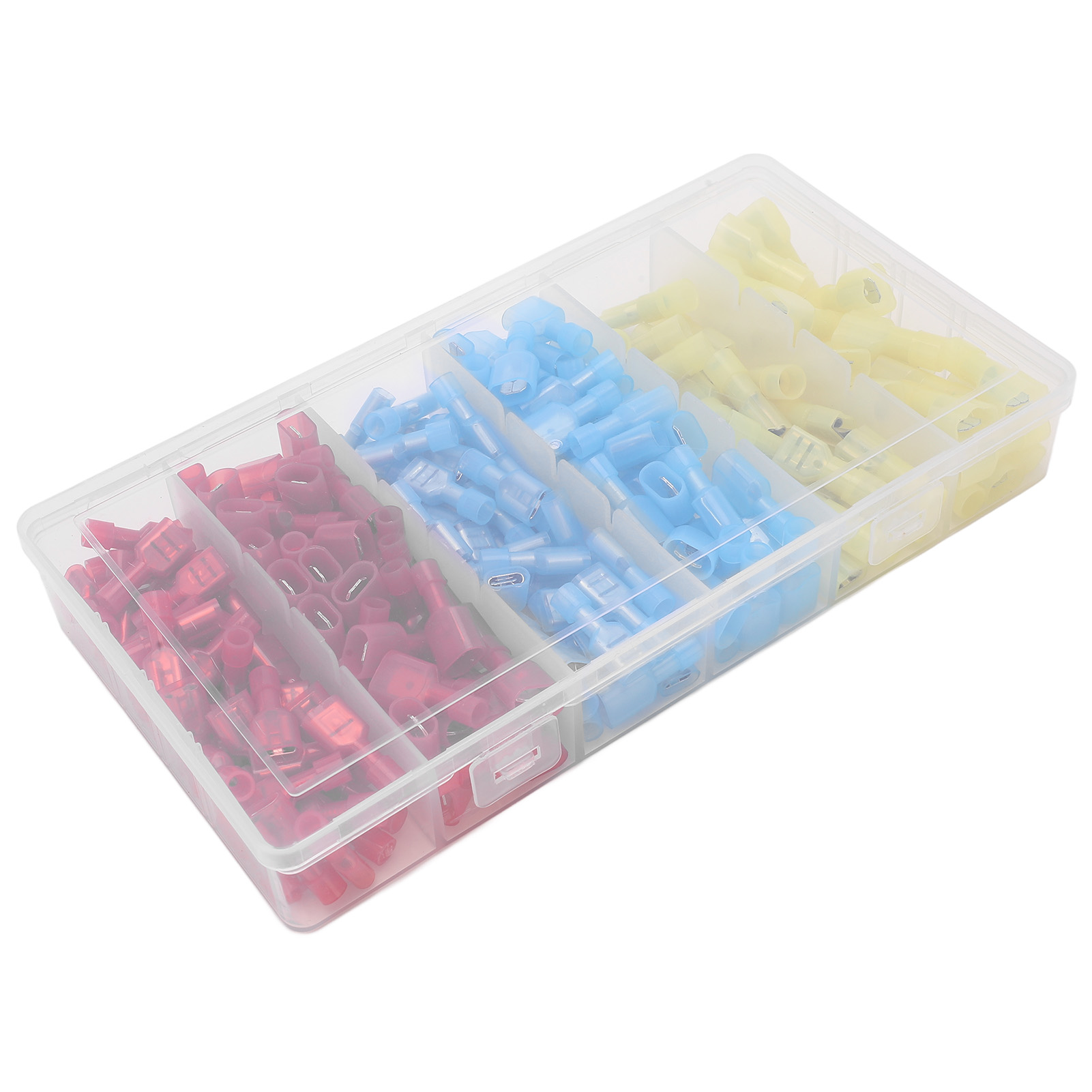 200 Stück Crimp-steckverbinder, Weibliche Und Männliche Nylon-kupfer-anschlüsse, Schnellverbindungsset Für Autos, Kfz-klemmenblöcke.