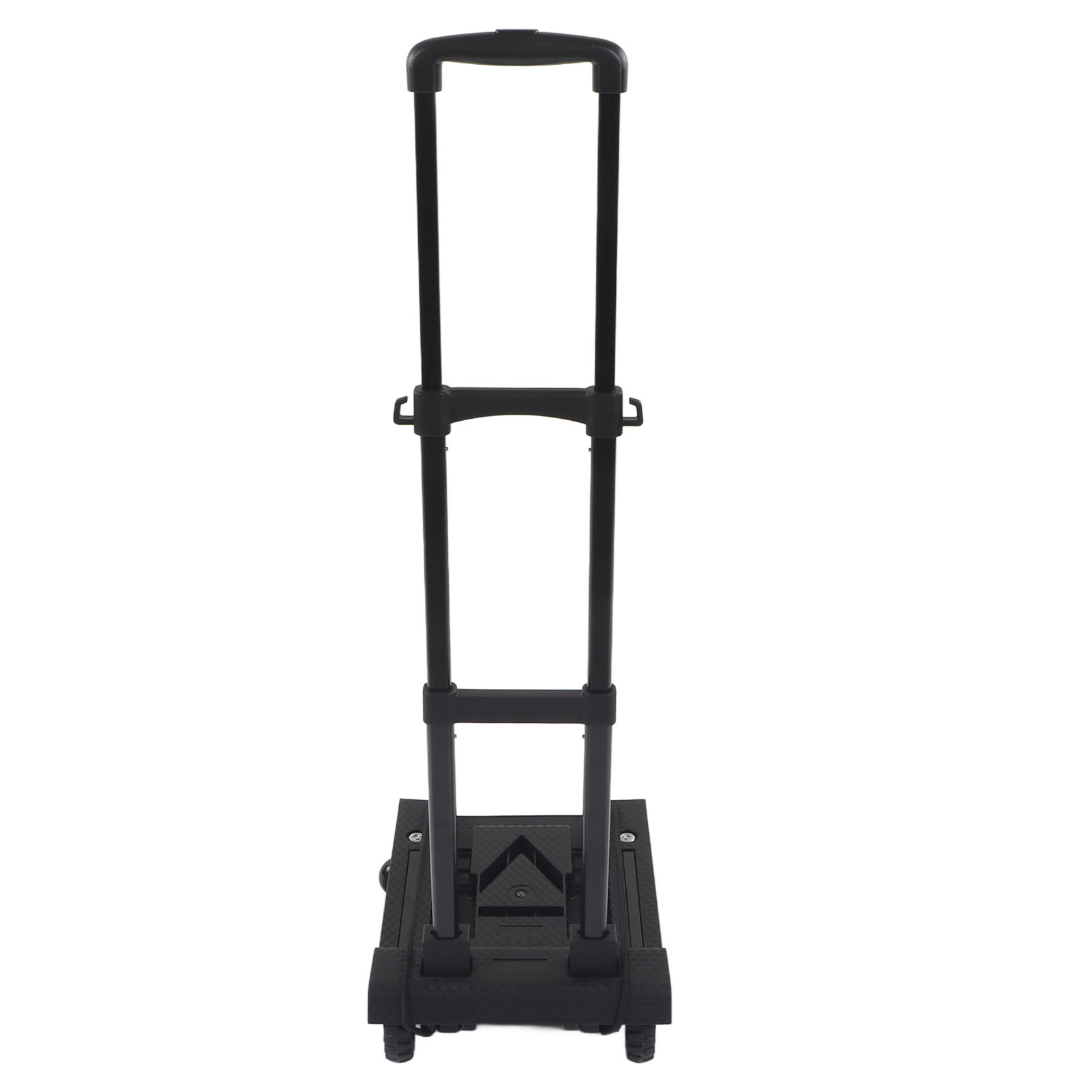 Faltbarer Trolley Mit 4 Rädern, 40 Kg Tragkraft, Ausziehbarer Gepäckwagen, Kompakter Und Leichter Reisetrolley.