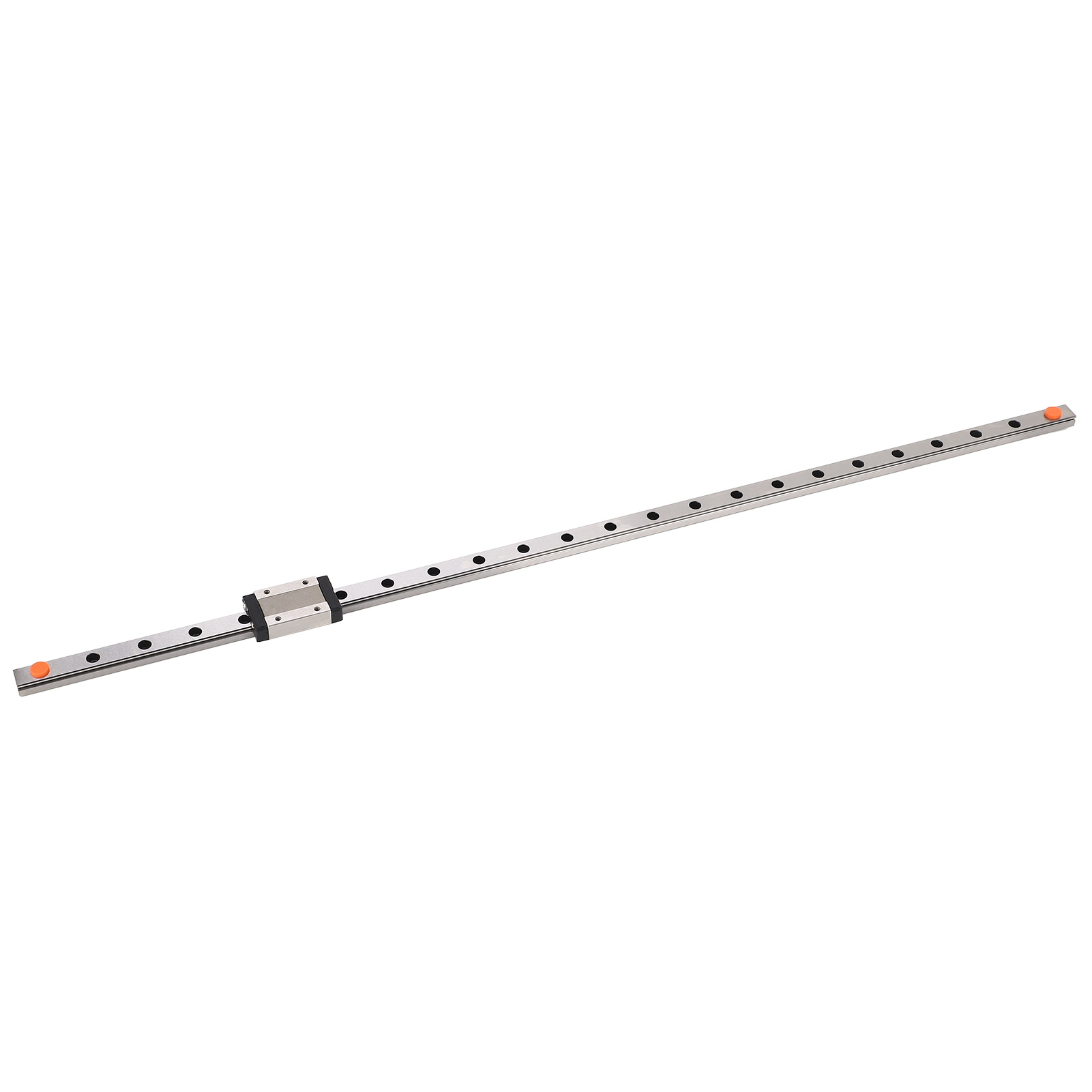 600 Mm Linearführungsschiene Aus Stahl, Reibungsarmer Präzisionsschlitten, Hohe Belastbarkeit, Präzise Positionierung, Inklusive Schlitten, Robuste Linearführung.