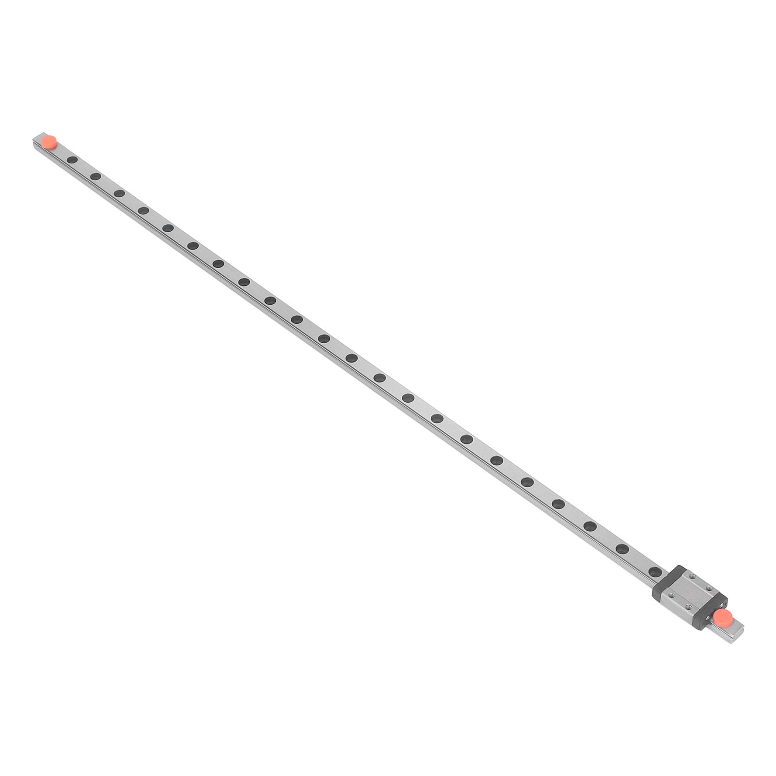 Miniatur-linearführungsschiene 500 Mm Aus Stahl, Führungsschlitten Mit Schlitten, Präzisionsschlitten Für Kompakte Geräte, Eingebauter Gleitblock.
