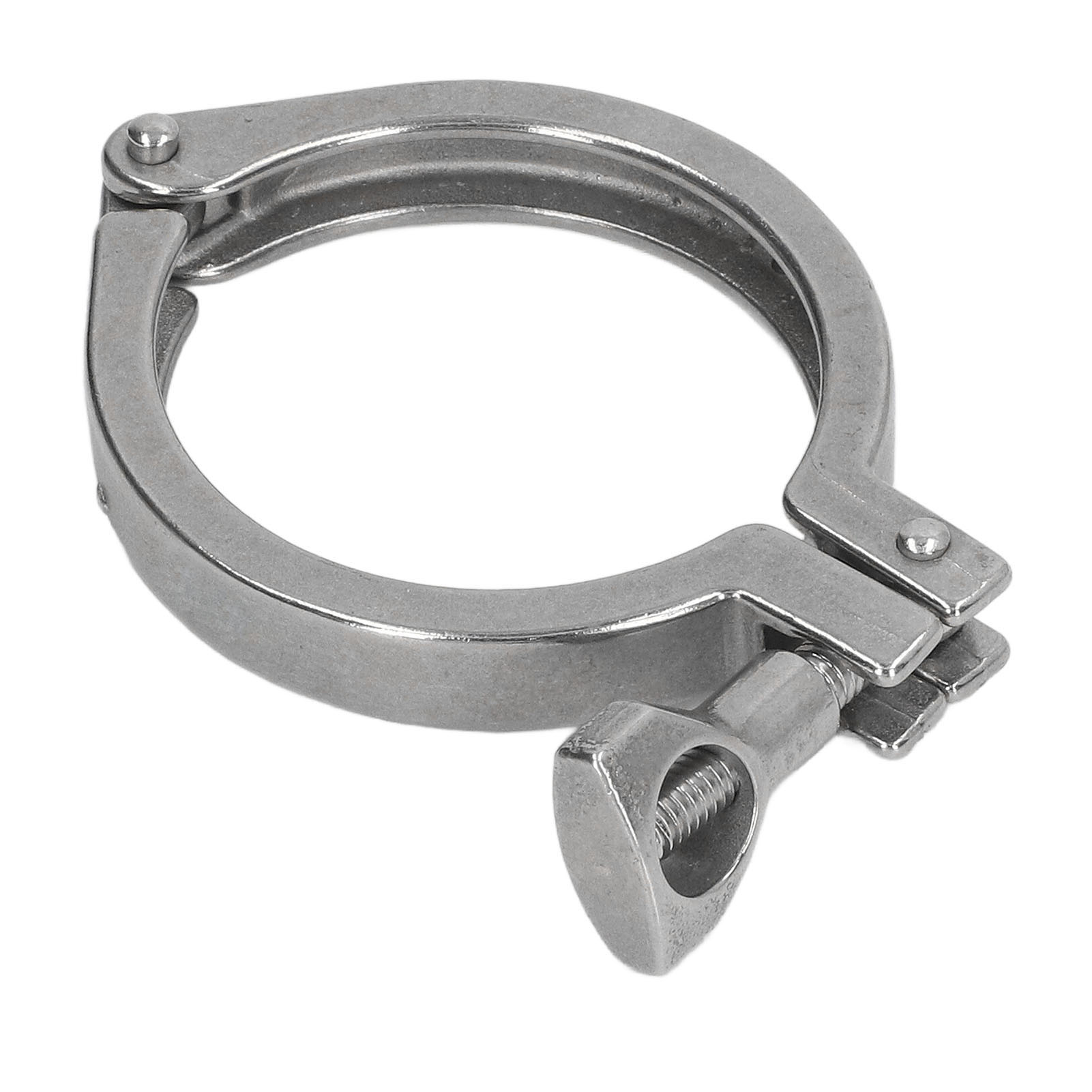 Rohrschelle Aus Edelstahl 304, Industrielle Schlauchschelle Mit Einzellasche, Hochleistungsschelle Mit Flügelmutter, Typ 63, Für Wasserleitungen