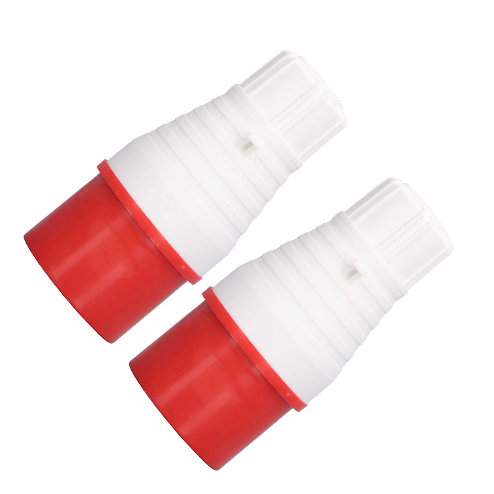 2 X 5-polige Industriesteckdosen, 32 A, Ip44, Wasserdicht, Ersatz Für Pp-messingsockel, 220–380 V / 240–415 V, Stecker