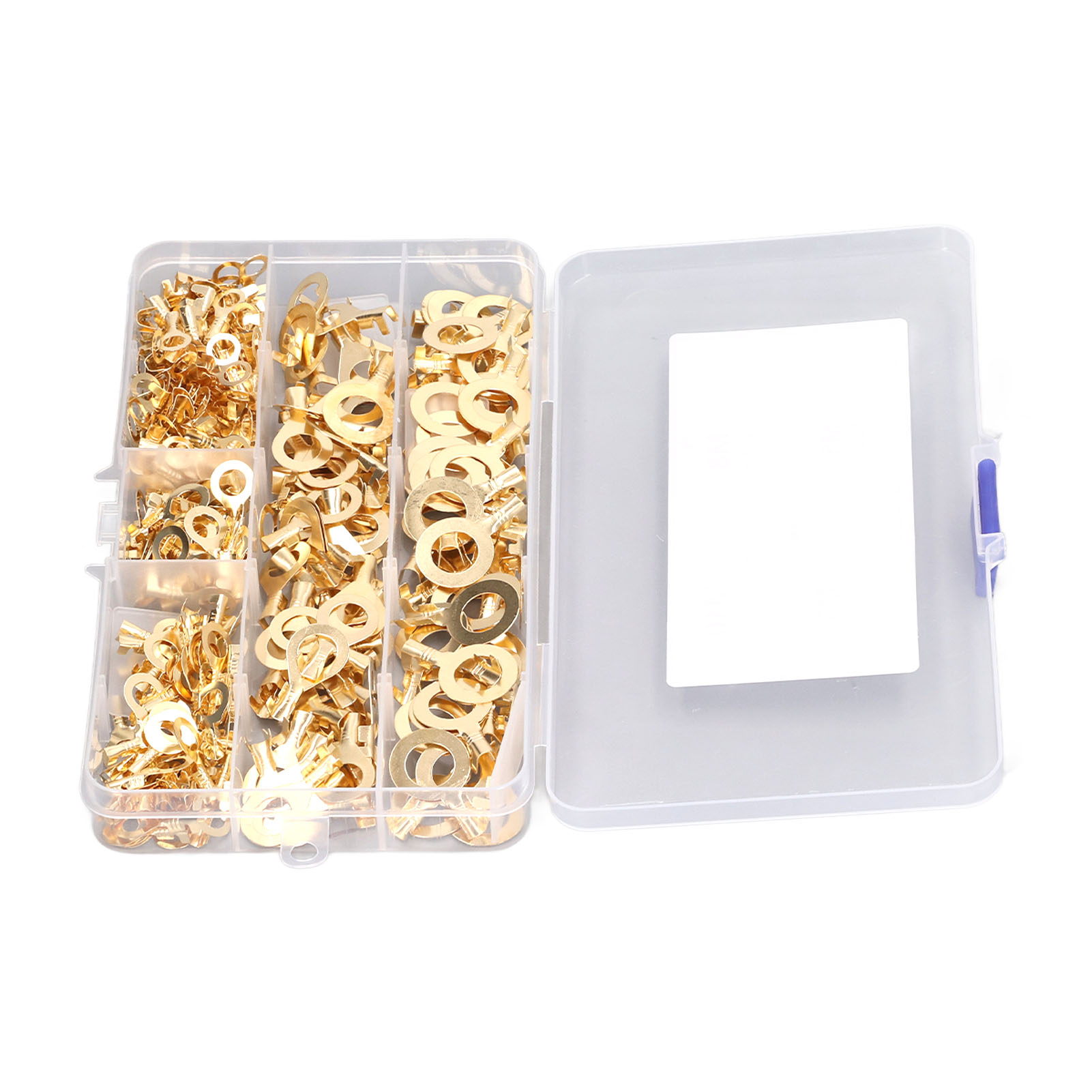 Packung Mit 300 Elektrischen Messingverbindern M5, M6, M8, M10, Crimp-kabelhülsen Für Geräteanschlüsse